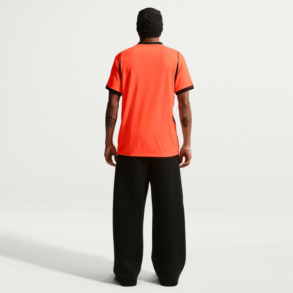 Nike Netherlands Jurrien Timber Home Jersey 2026 (Hyper Crimson/Black) | SoccerWearhouse