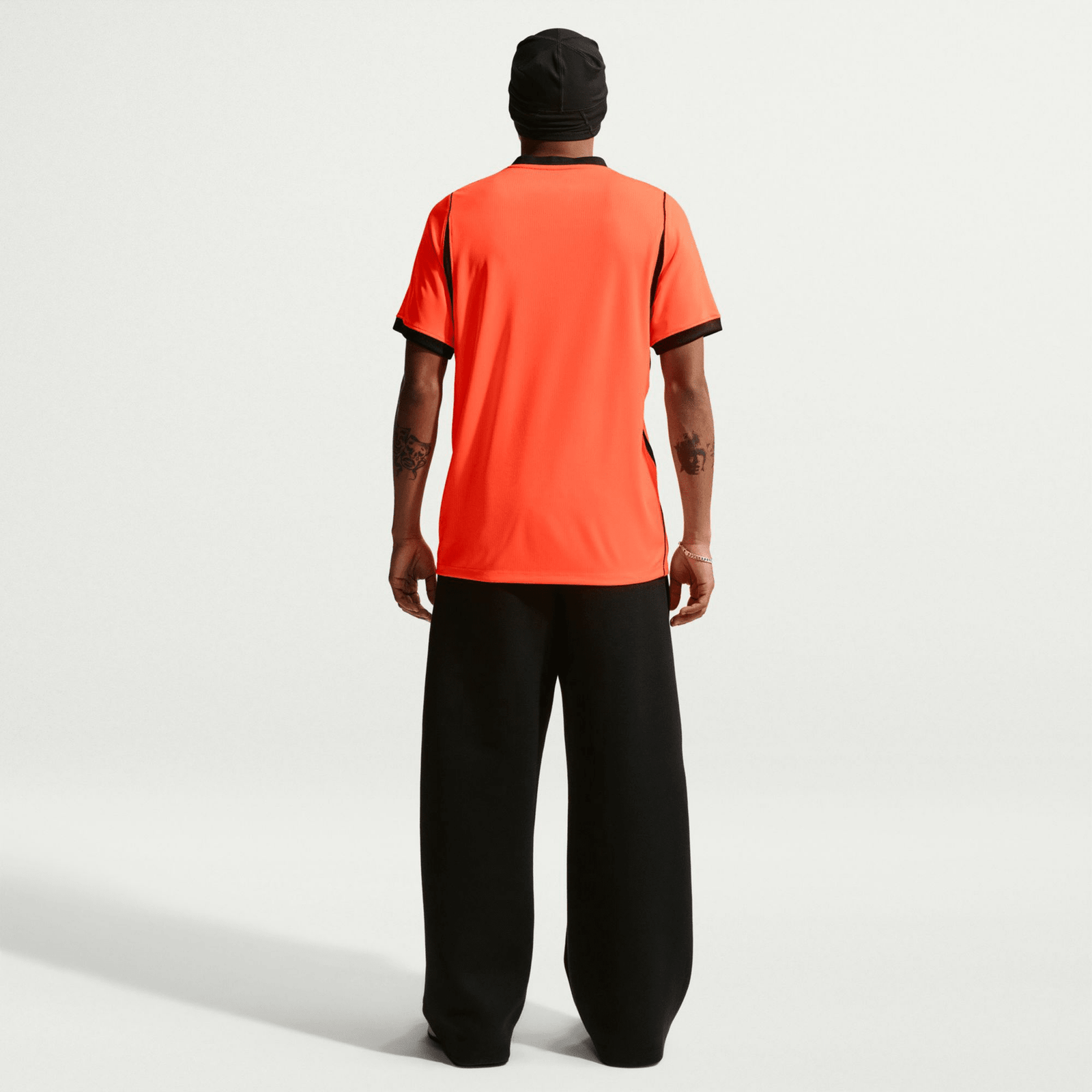 Nike Netherlands Jurrien Timber Home Jersey 2026 (Hyper Crimson/Black) | SoccerWearhouse