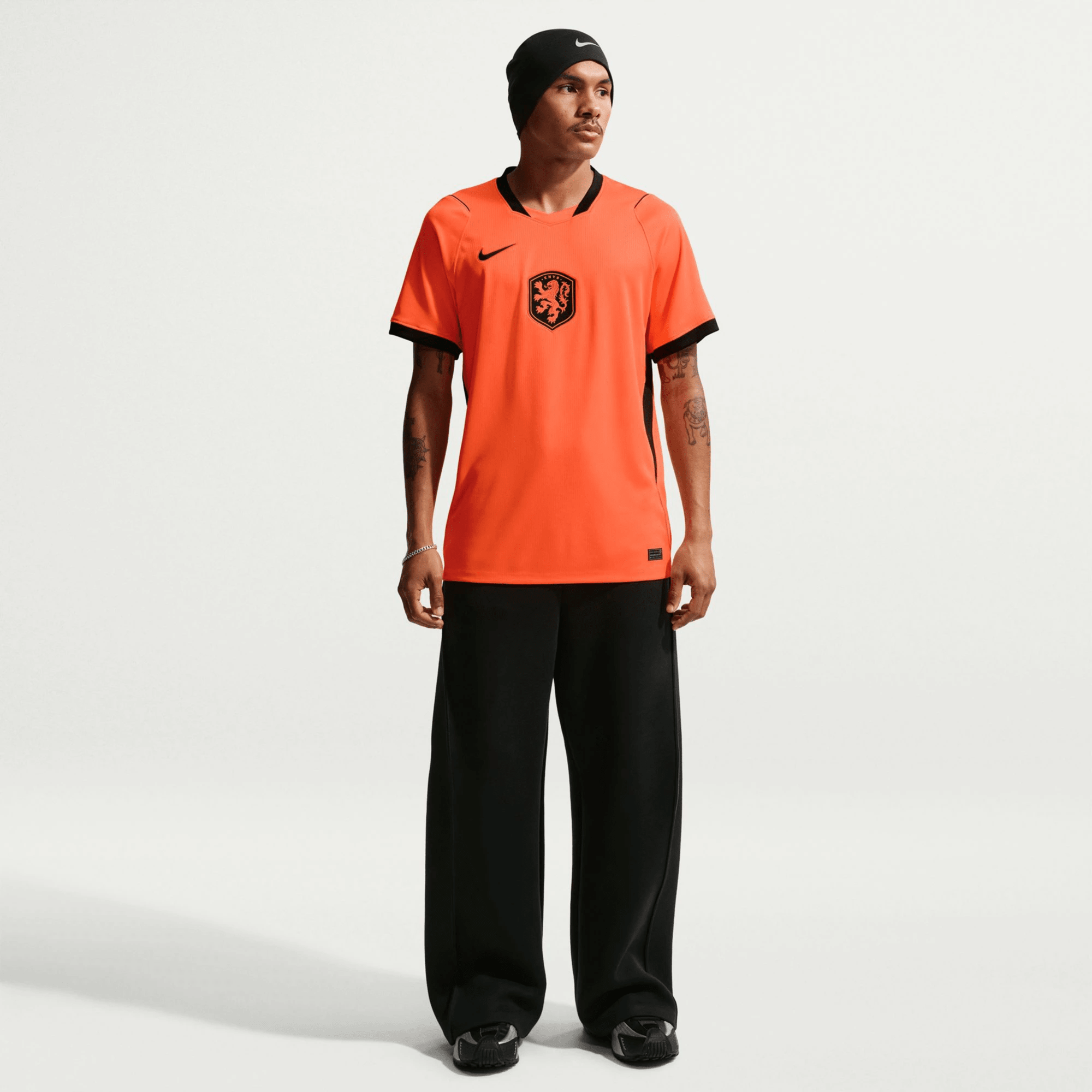 Nike Netherlands Xavi Simons Home Jersey 2026 (Hyper Crimson/Black)