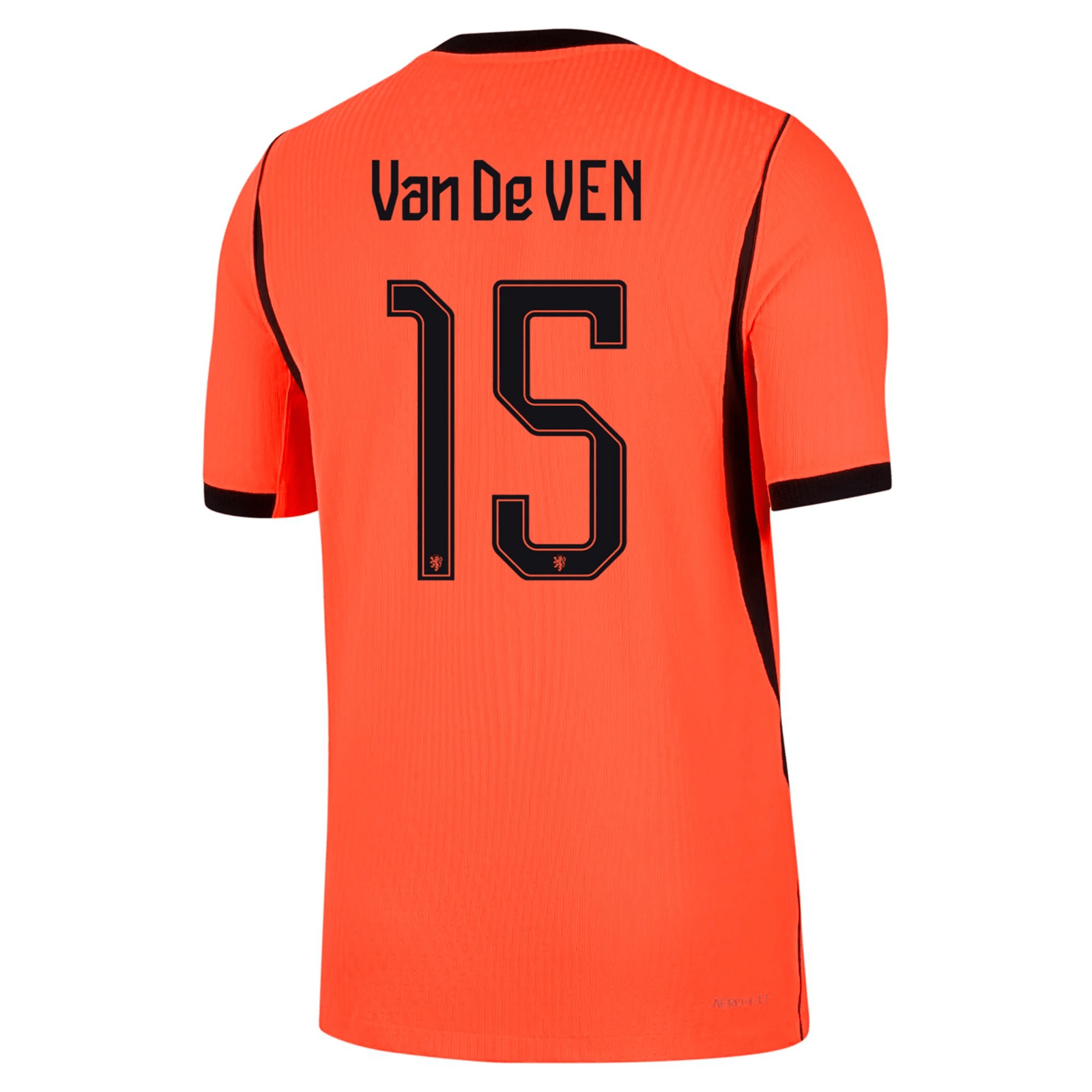 Nike Netherlands Mickey Van De Ven Match Authentic Home Jersey 2026 (Hyper Crimson/Black) | SoccerWearhouse