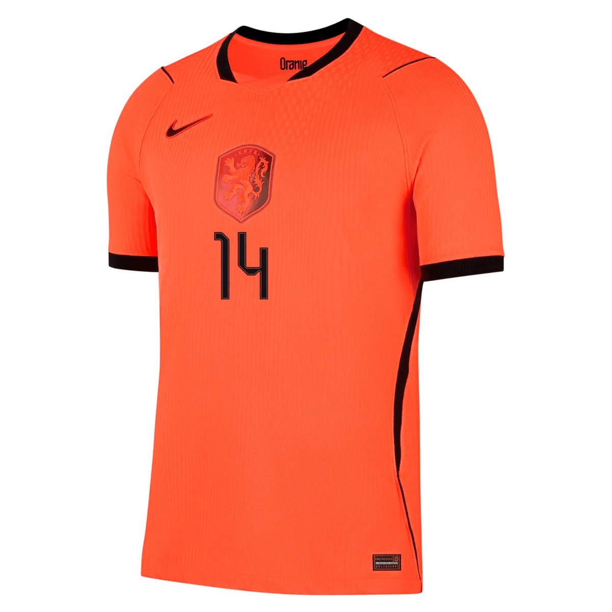 Nike Netherlands Tijjani Reijnders Match Authentic Home Jersey 2026 (Hyper Crimson/Black) | SoccerWearhouse