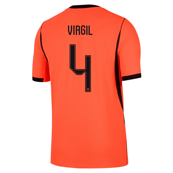 Nike Netherlands Virgil Van Dijk Match Authentic Home Jersey 2026 (Hyp