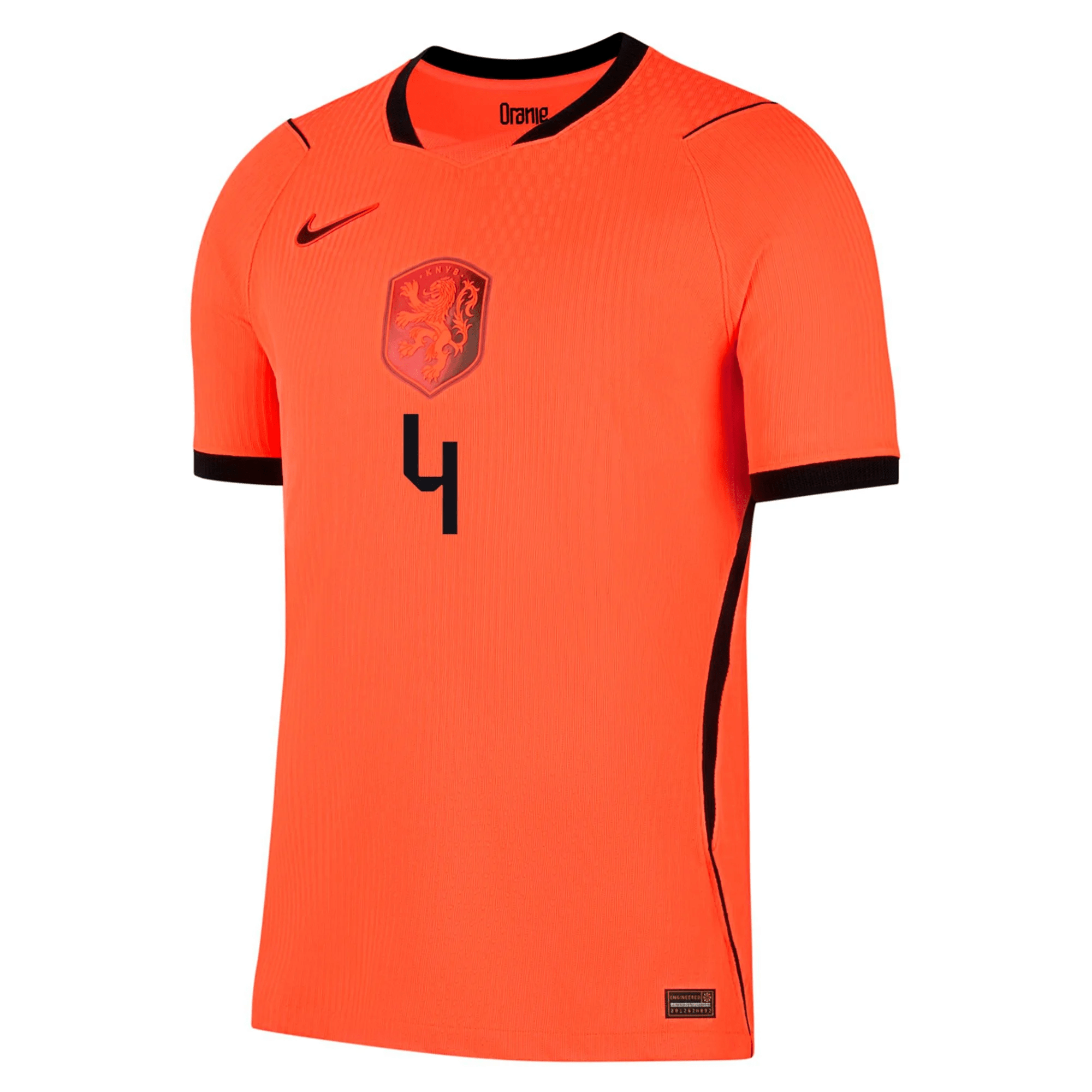 Nike Netherlands Virgil Van Dijk Match Authentic Home Jersey 2026 (Hyp