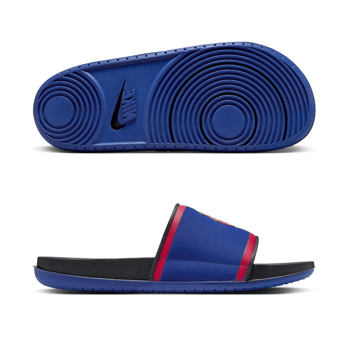 Nike Offcourt Barcelona Slide Sandals (Deep Royal/Club Gold) | SoccerWearhouse