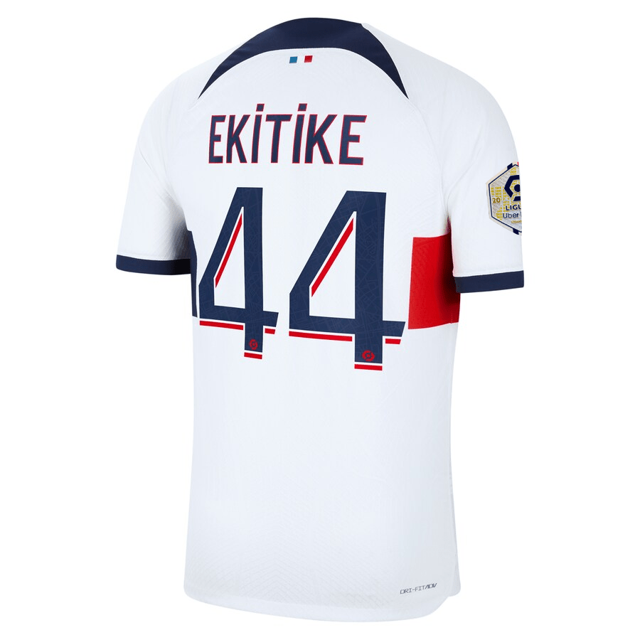 Nike Paris Saint-Germain Authentic Ekitike Match Vaporknit Away Jersey