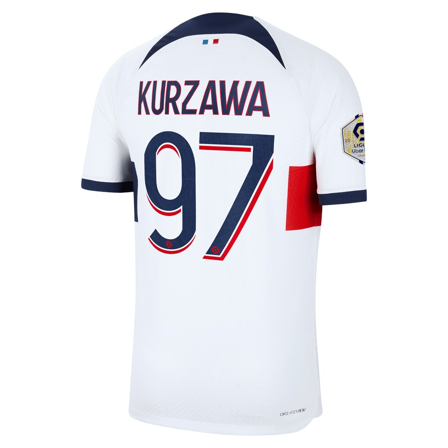Nike Paris Saint-Germain Authentic Kurzawa Match Vaporknit Away Jersey