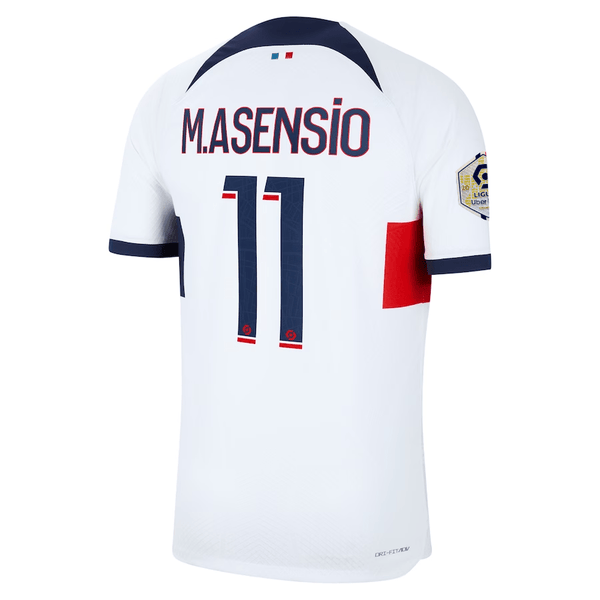 Nike Paris Saint-Germain Authentic Marco Asensio Match Vaporknit Away