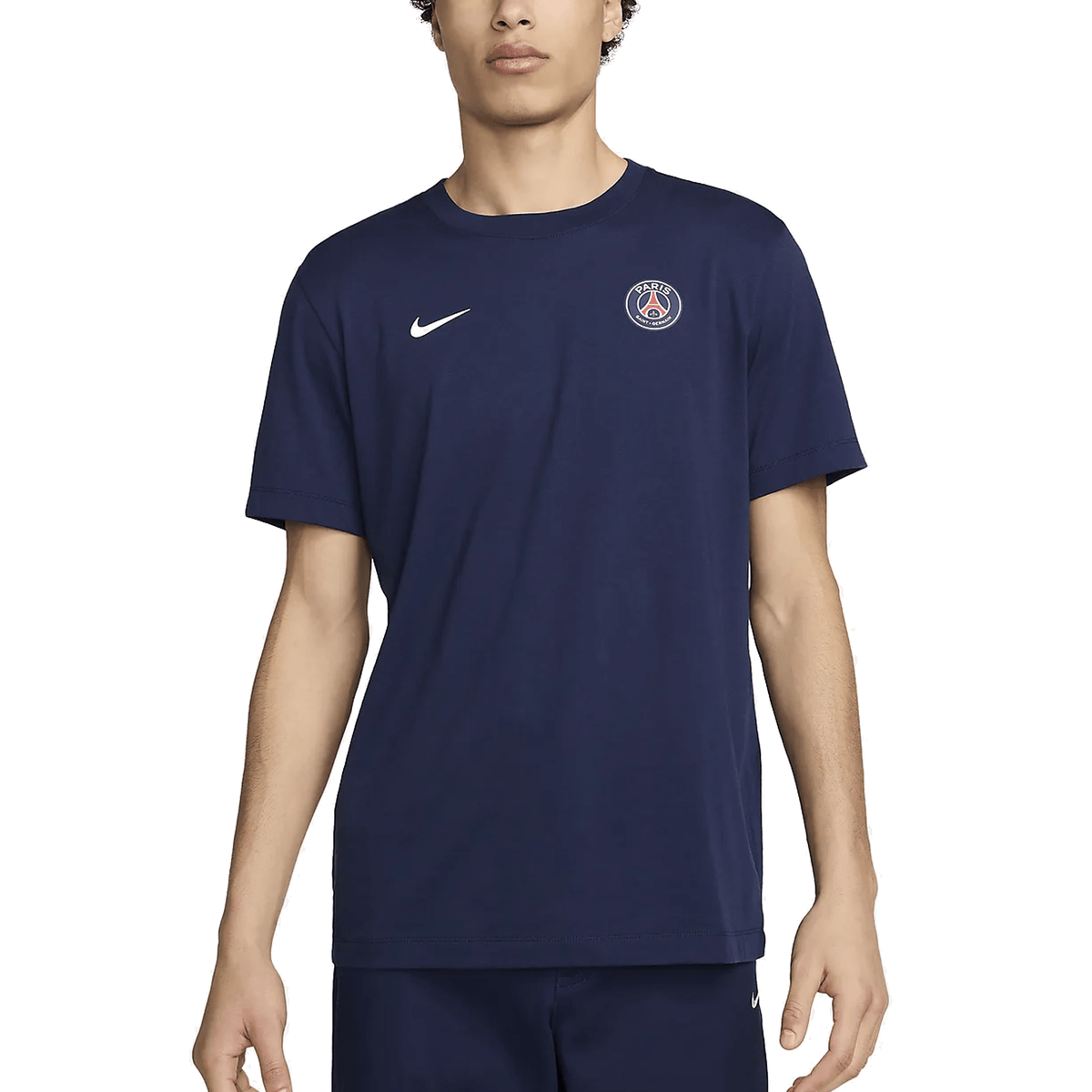 Nike Paris Saint - Germain Badge T-Shirt (Midnight Navy) | SoccerWearhouse