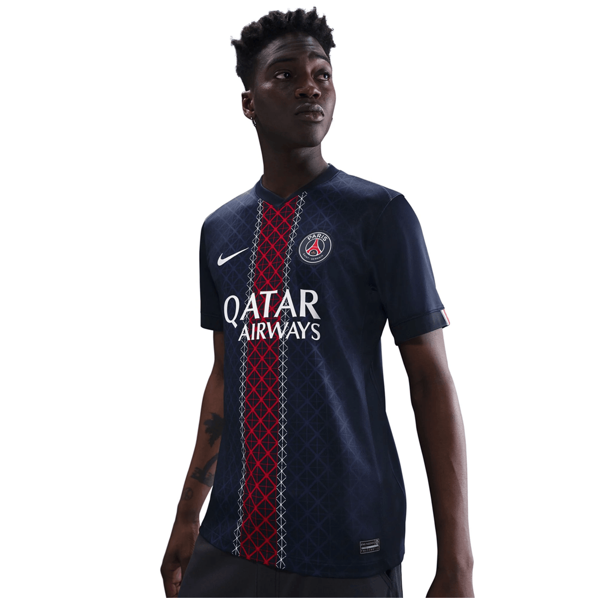 Nike Paris Saint - Germain Home Jersey w/ Club World Cup Patches 25/26 (Midnight Navy/Red/White) | SoccerWearhouse