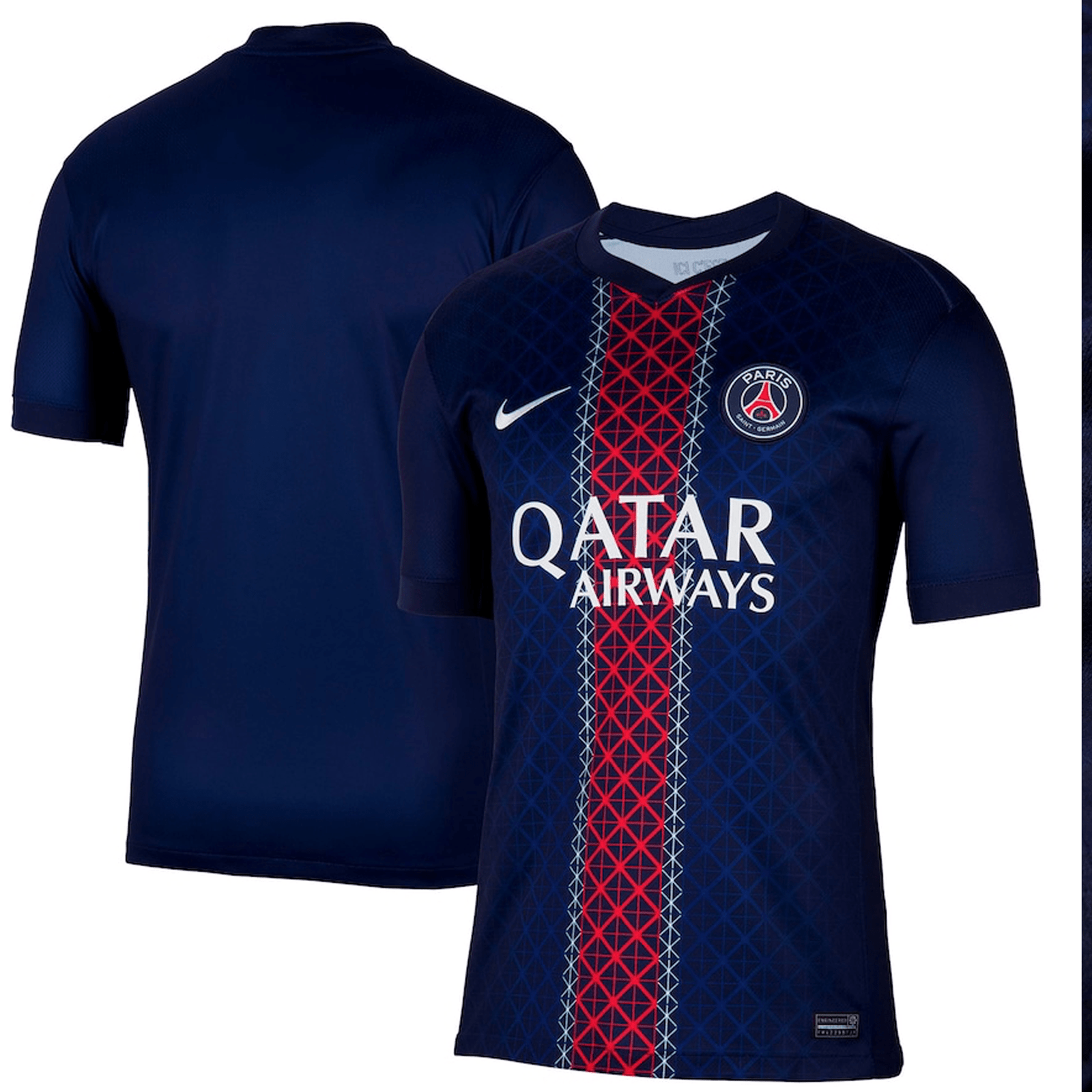 Nike Paris Saint - Germain Home Jersey w/ Club World Cup Patches 25/26 (Midnight Navy/Red/White) | SoccerWearhouse
