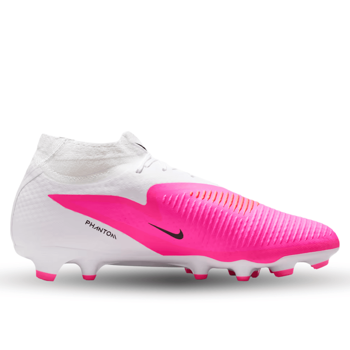 Nike Phantom 6 High Academy FG/MG Soccer Cleats (Multi/Black) | SoccerWearhouse