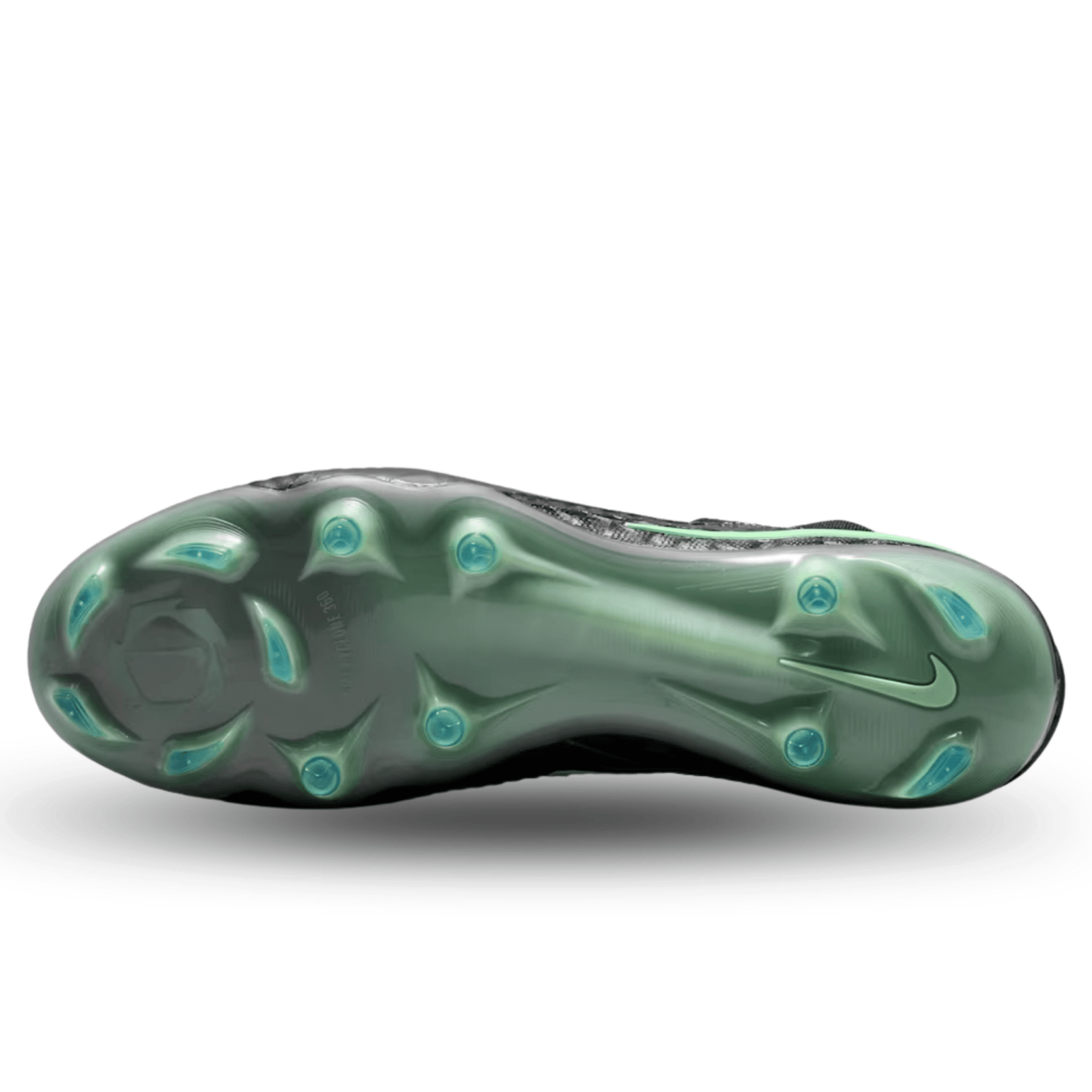 Nike Phantom 6 High Elite FG Soccer Cleats (Black/Illusion Green) | SoccerWearhouse