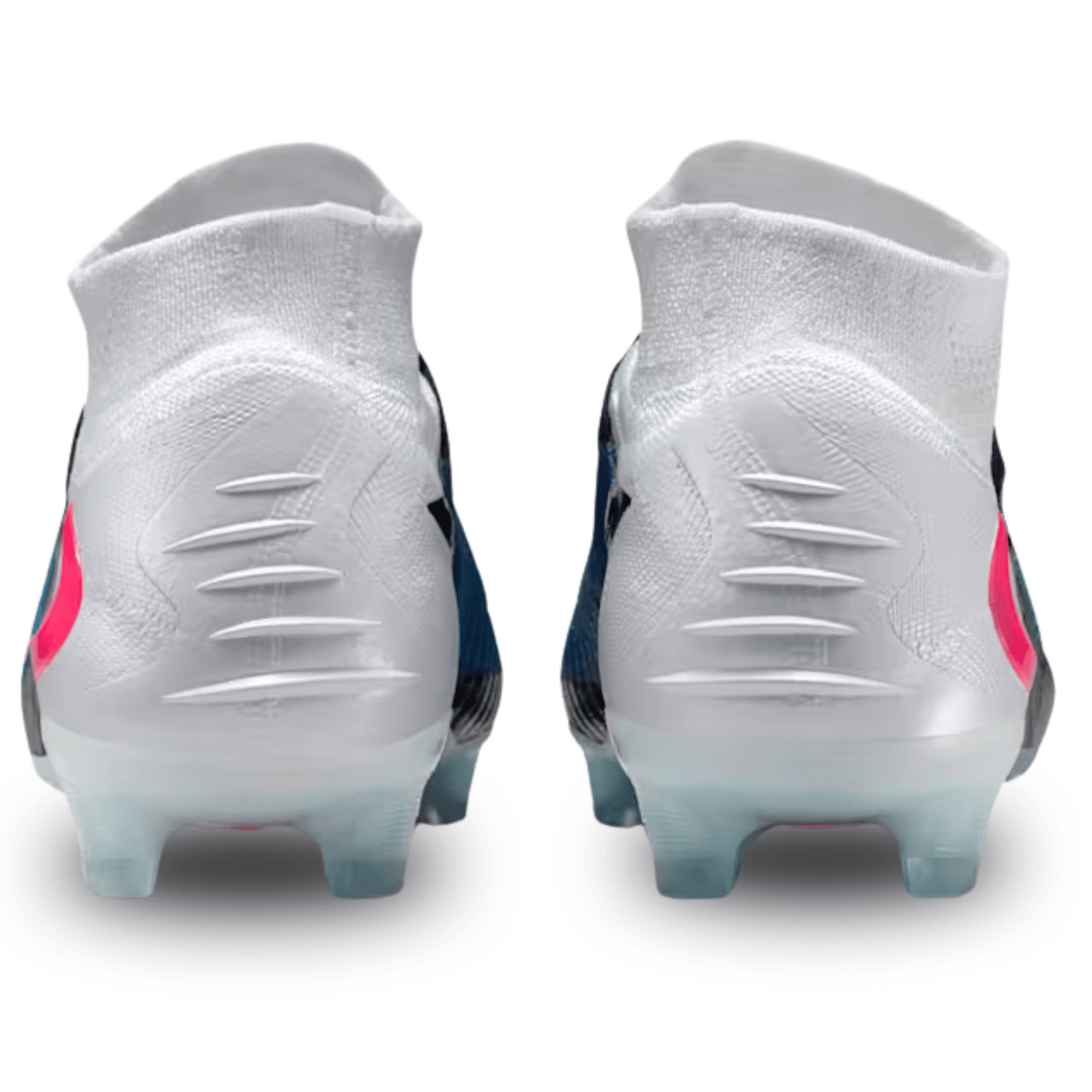Nike Phantom 6 High Elite FG Soccer Cleats (Racer Blue/Pink Blast/White) | SoccerWearhouse