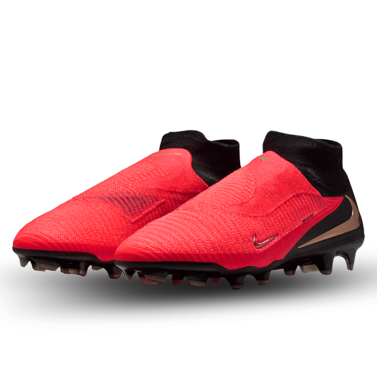 Nike Phantom 6 High Elite FG Soccer Cleats (right Crimson/Blur-Black) | SoccerWearhouse