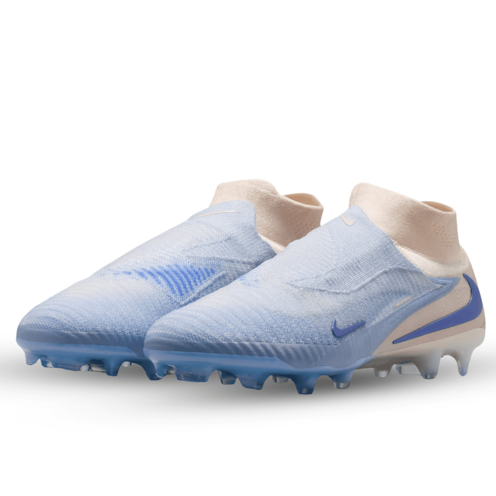 Nike Phantom 6 High Elite LV8 FG Soccer Cleats (Ghost/Guava Ice) | SoccerWearhouse