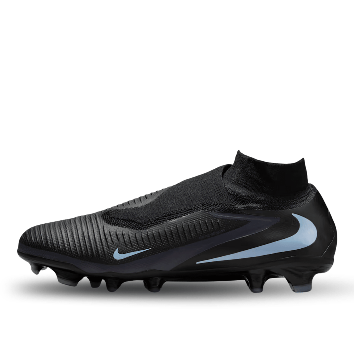 Nike Phantom 6 High Pro Firm Ground Soccer Cleats (Black/Black) | SoccerWearhouse