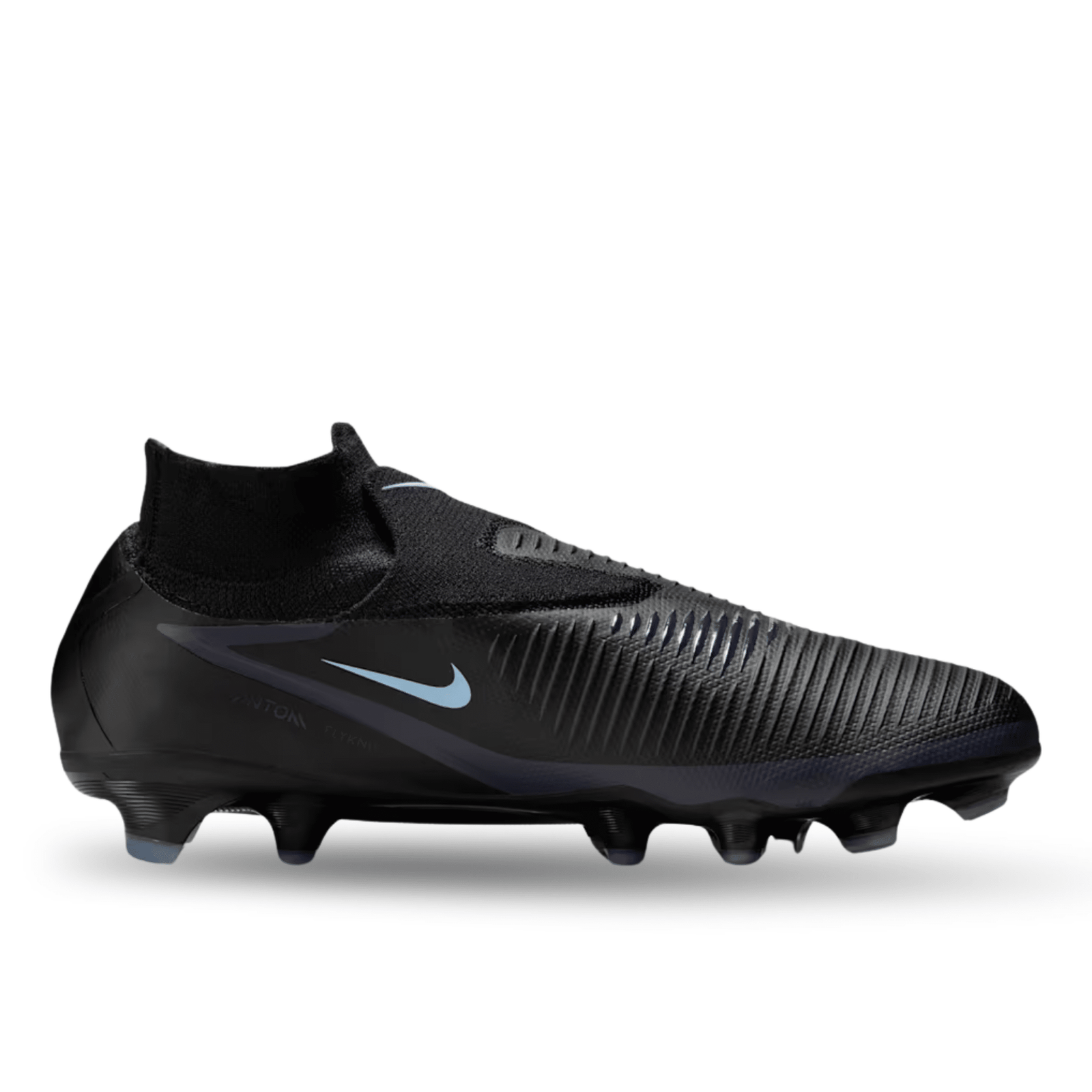 Nike Phantom 6 High Pro Firm Ground Soccer Cleats (Black/Black) | SoccerWearhouse