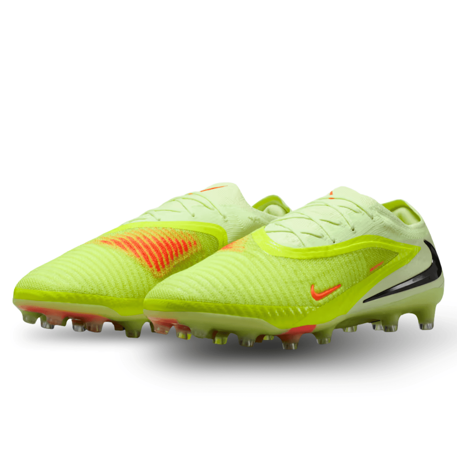 Nike Phantom 6 Low Elite Artificial Grass - Pro Soccer Cleats (Hyper Crimson/Black/Limelight) | SoccerWearhouse