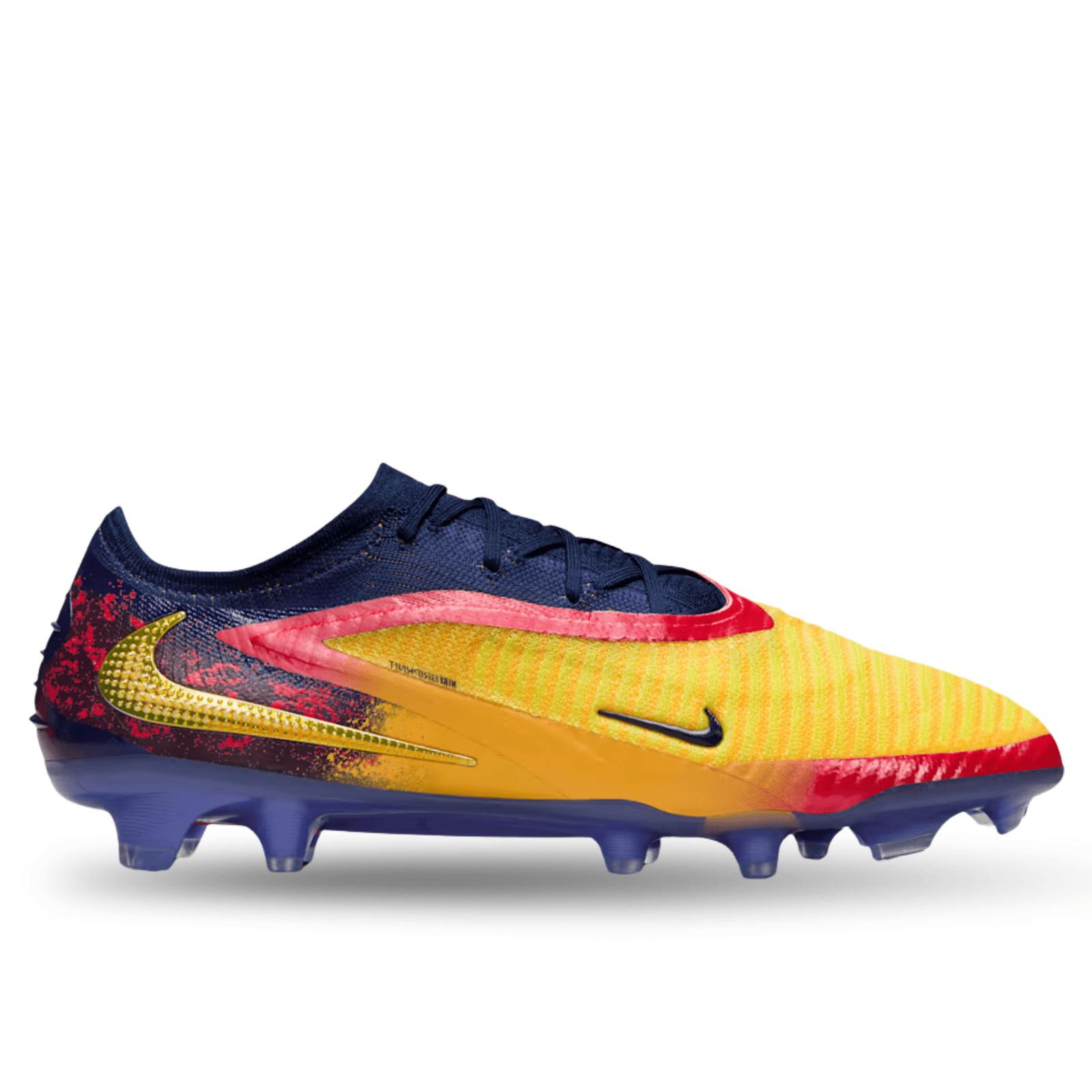 Nike Phantom 6 Low Elite Erling Haaland Firm Ground Soccer Cleats (Laser Orange/Lemon Venom) | SoccerWearhouse