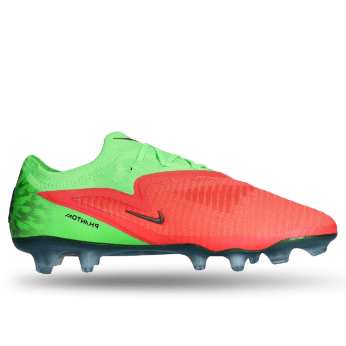 Nike Phantom 6 Low Elite Erling Haaland Firm Ground Soccer Cleats (Punch/Black - Green Strike) | SoccerWearhouse