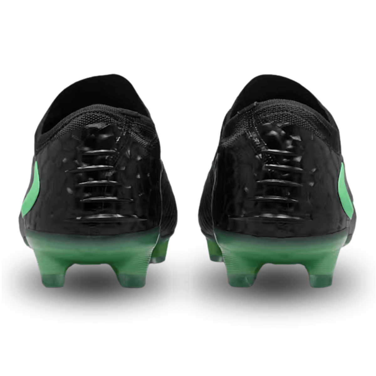 Nike Phantom 6 Low Elite FG Soccer Cleats (Black/Illusion Green) | SoccerWearhouse