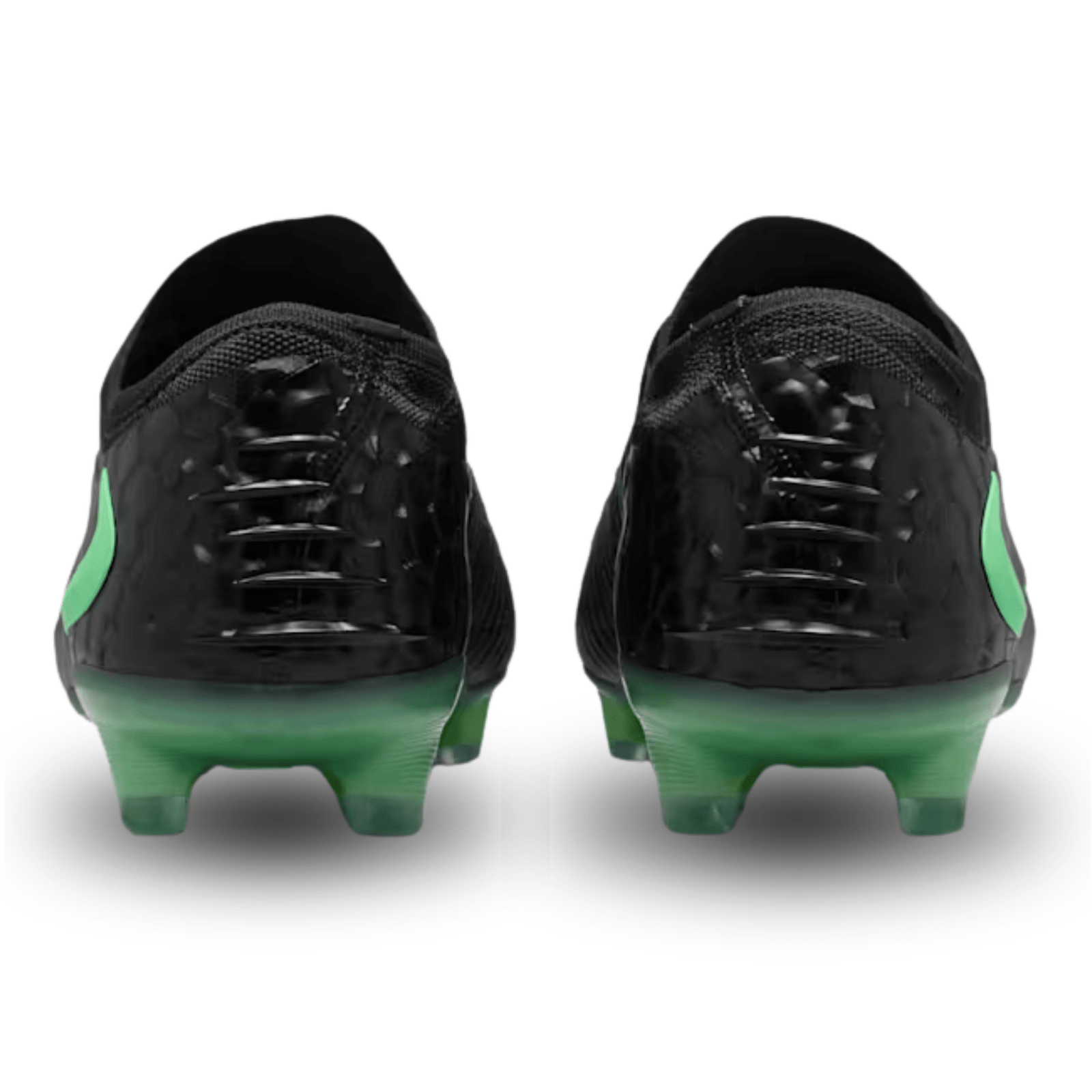 Nike Phantom 6 Low Elite FG Soccer Cleats (Black/Illusion Green) | SoccerWearhouse