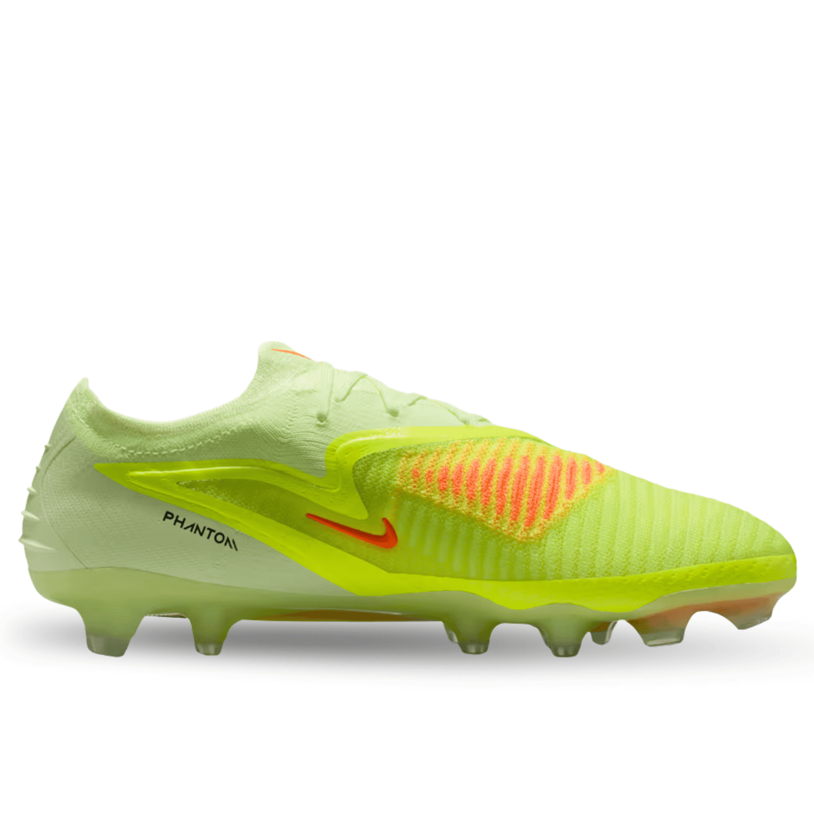 Nike Phantom 6 Low Elite Firm Ground Soccer Cleats (Hyper Crimson/Black/Limelight) | SoccerWearhouse