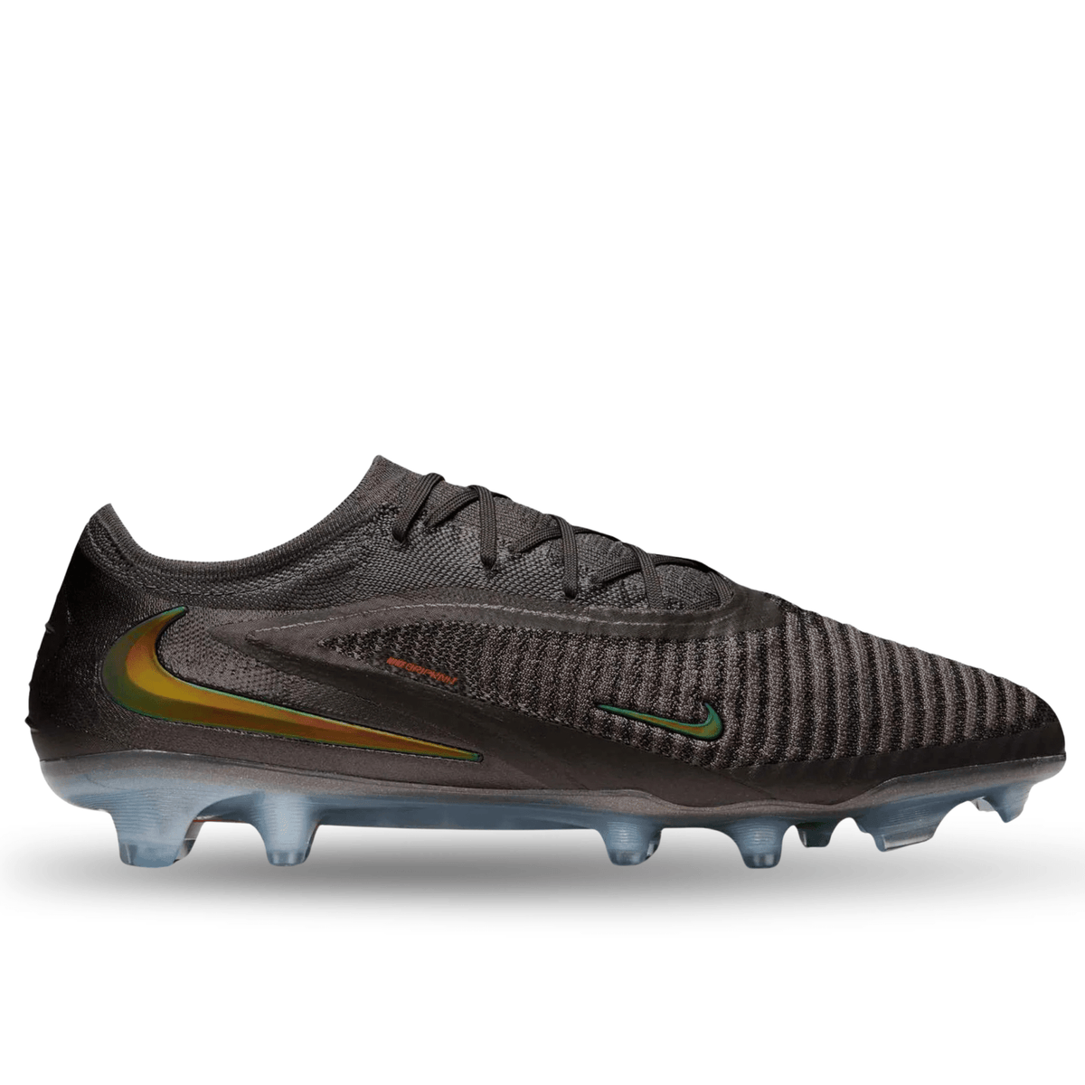 Nike Phantom 6 Low Elite LV8 FG Soccer Cleats (Medium Ash/Gold Amber) | SoccerWearhouse
