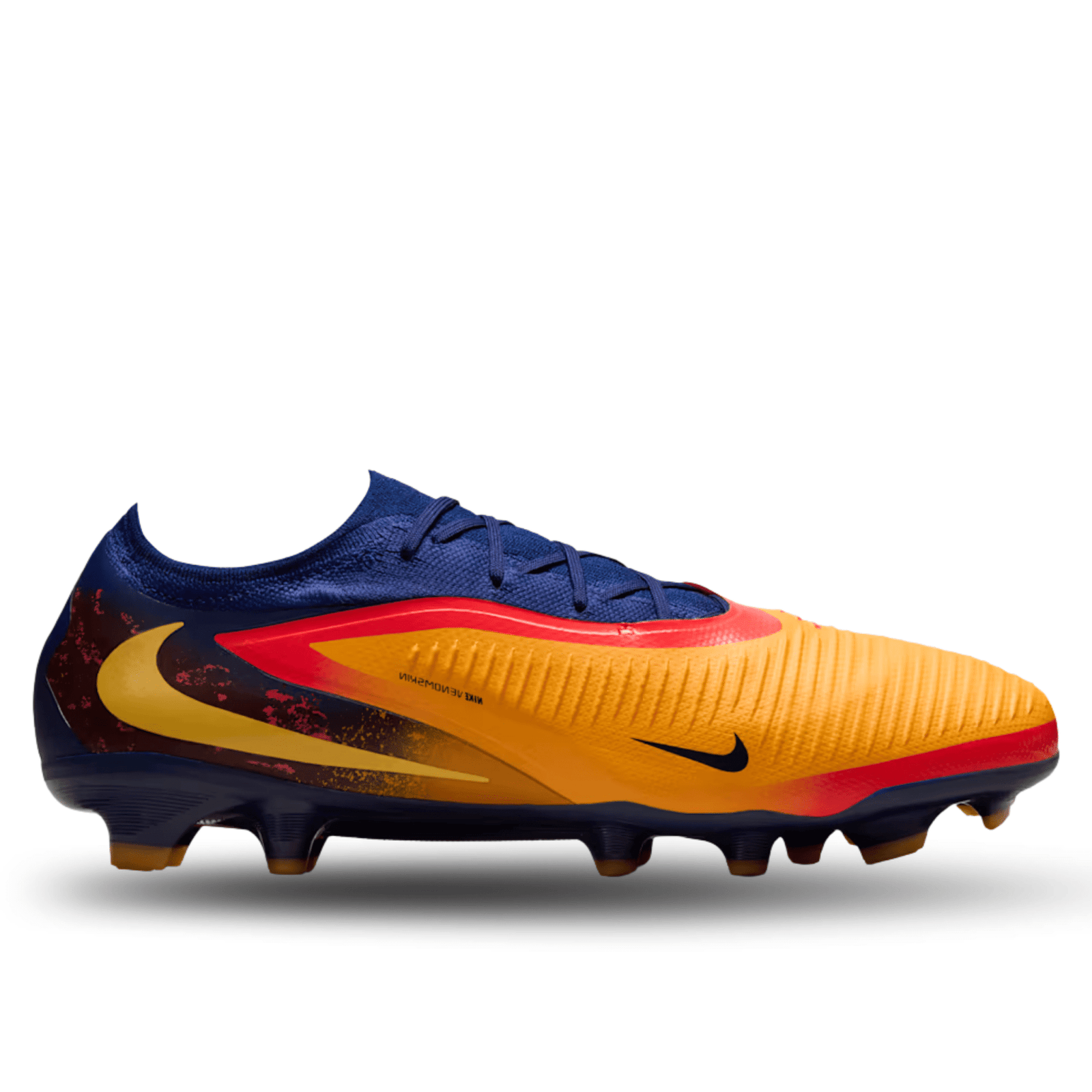 Nike Phantom 6 Low Pro Erling Haaland Firm Ground Soccer Cleats (Laser Orange/Lemon Venom) | SoccerWearhouse