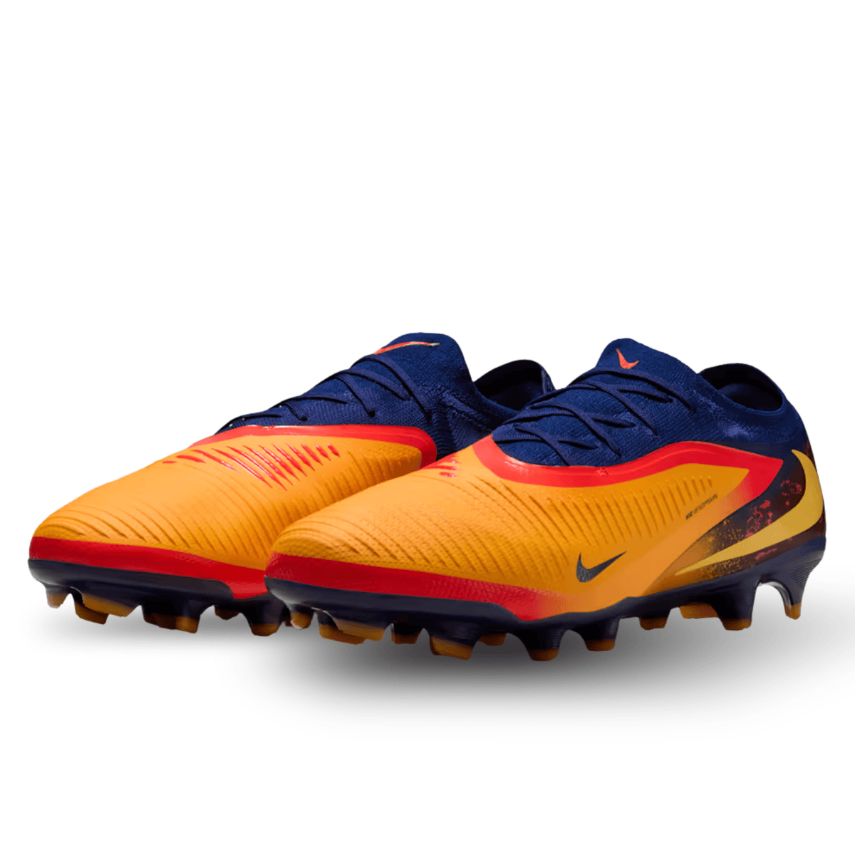 Nike Phantom 6 Low Pro Erling Haaland Firm Ground Soccer Cleats (Laser Orange/Lemon Venom) | SoccerWearhouse