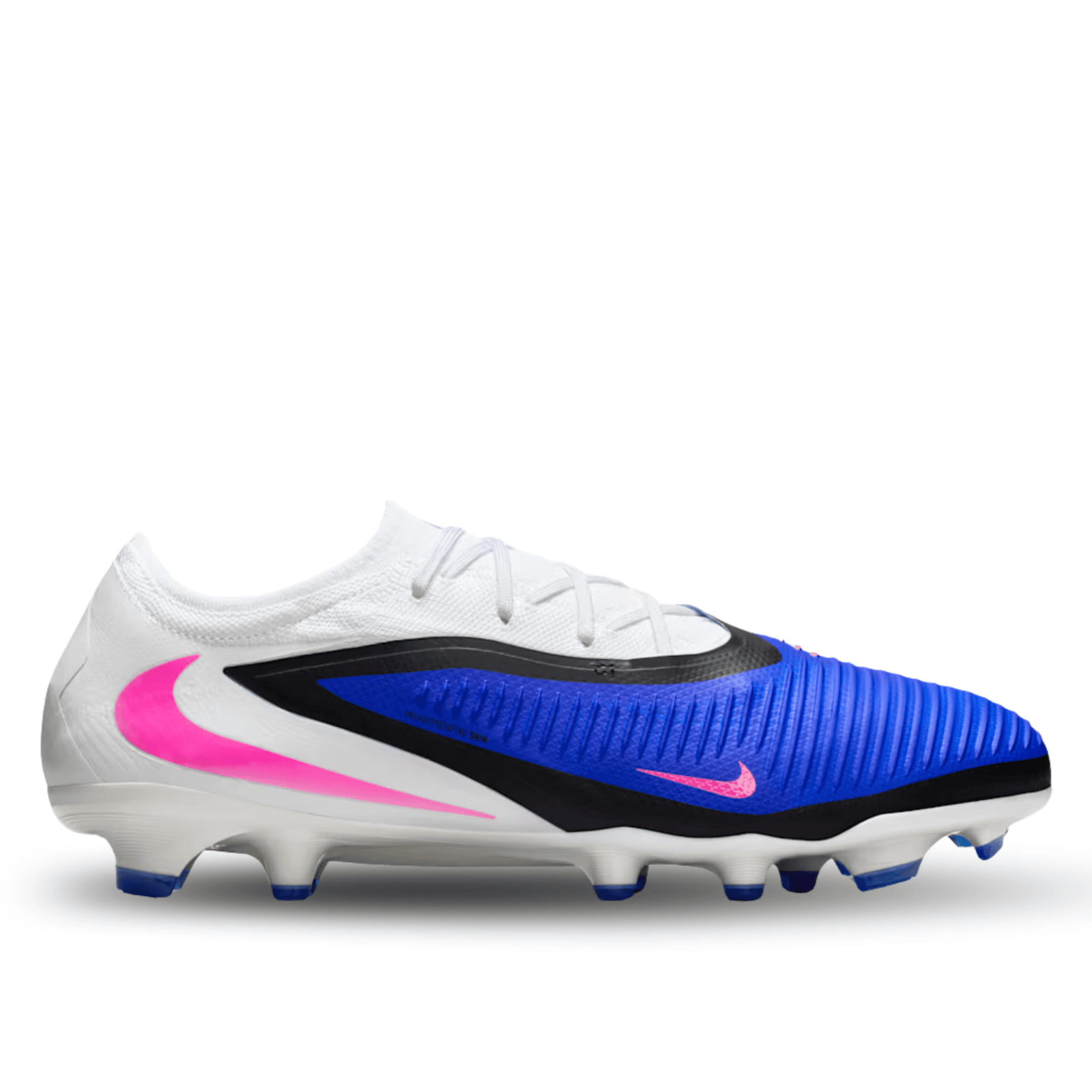 Nike Phantom 6 Low Pro FG Soccer Cleats (Racer Blue/White) | SoccerWearhouse
