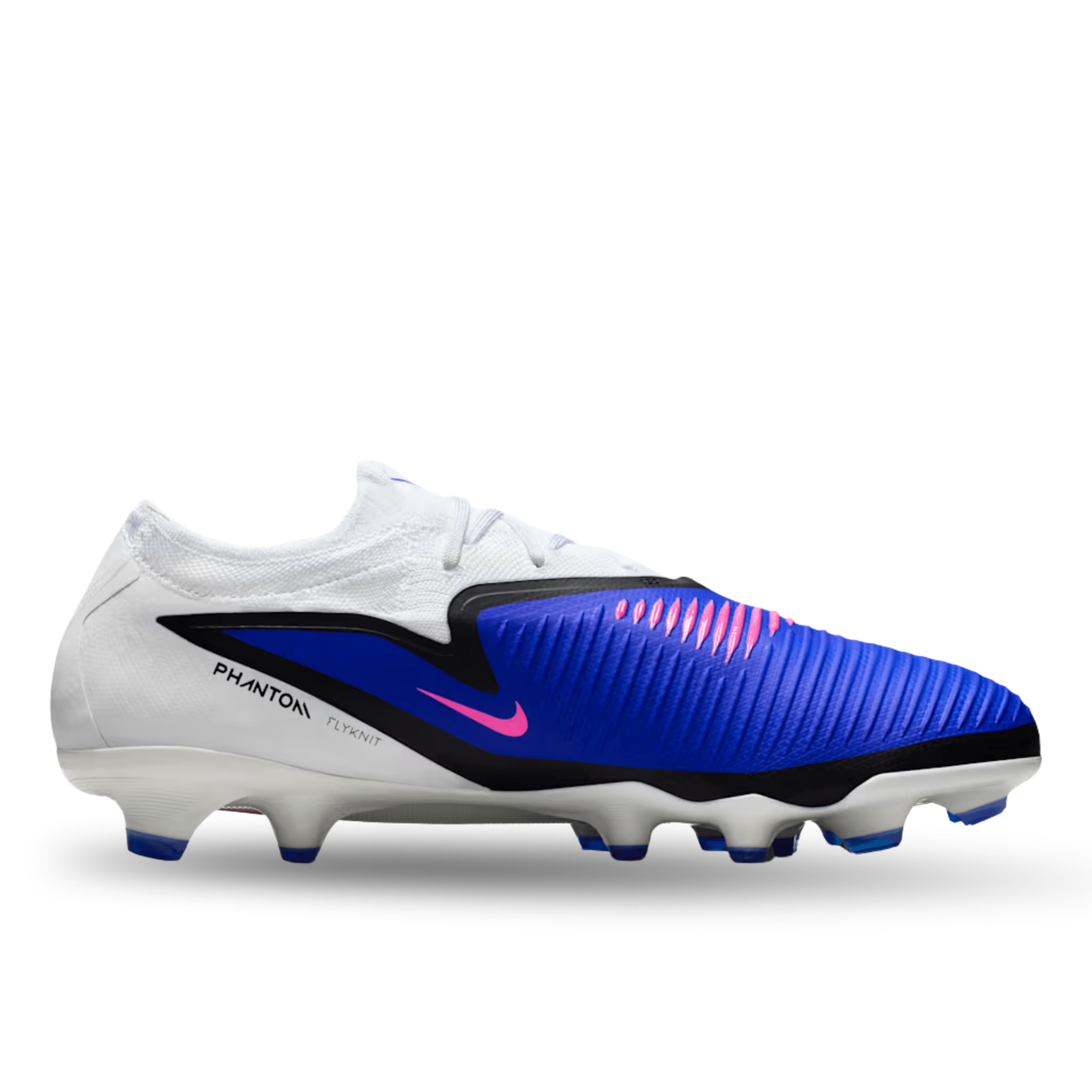 激安⭐️新品⭐️Nike Phantom 6 Low Pro ⭐️ブルー/ホワイト Nike Phantom 6 Low Pro FG Soccer Cleats (Racer Blue/White)