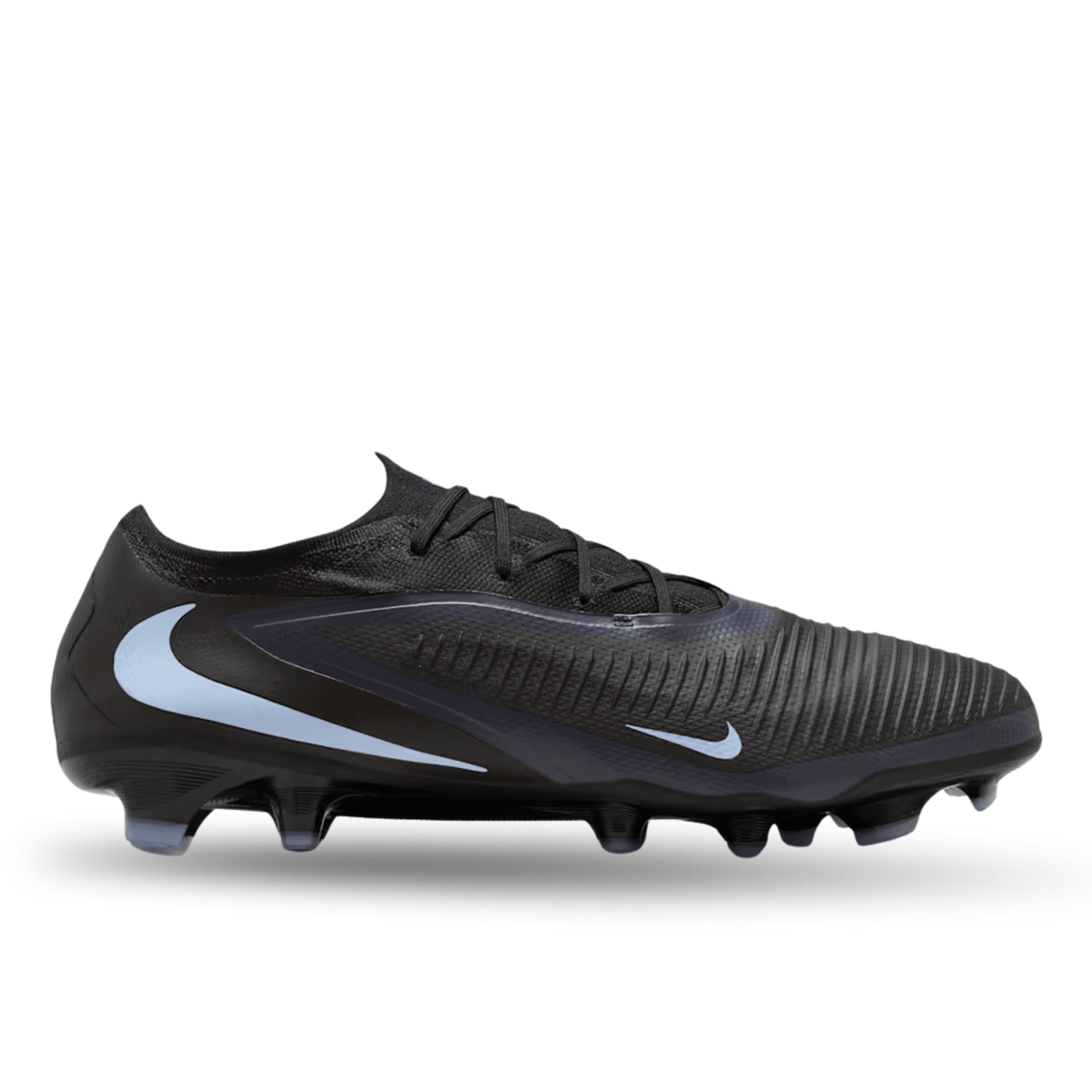 Nike Phantom 6 Low Pro Firm Ground Soccer Cleats (Black/Black) | SoccerWearhouse