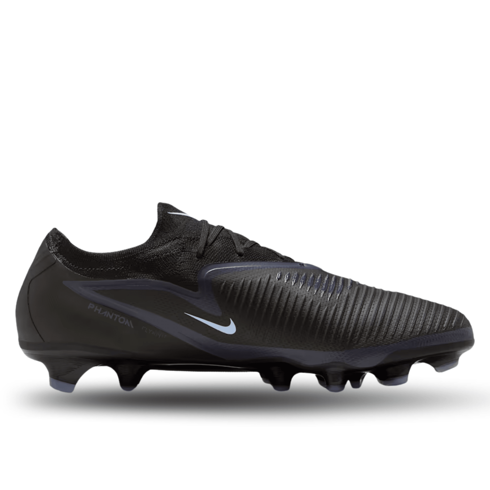 Nike Phantom 6 Low Pro Firm Ground Soccer Cleats (Black/Black) | SoccerWearhouse