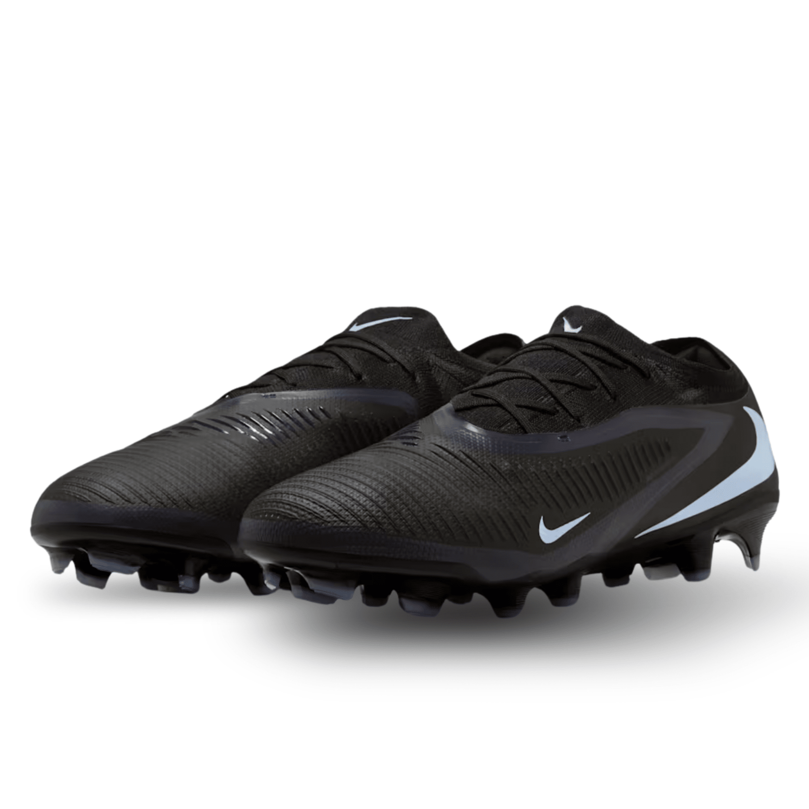 Nike Phantom 6 Low Pro Firm Ground Soccer Cleats (Black/Black) | SoccerWearhouse