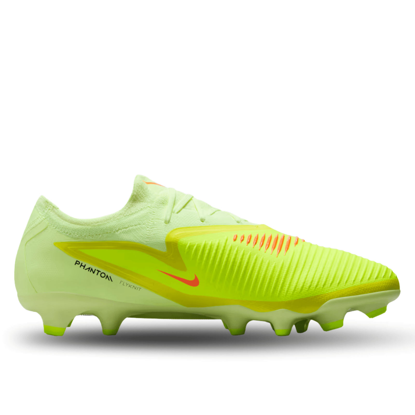 Nike Phantom 6 Low Pro Firm Ground Soccer Cleats (Hyper Crimson/Black/Limelight) | SoccerWearhouse