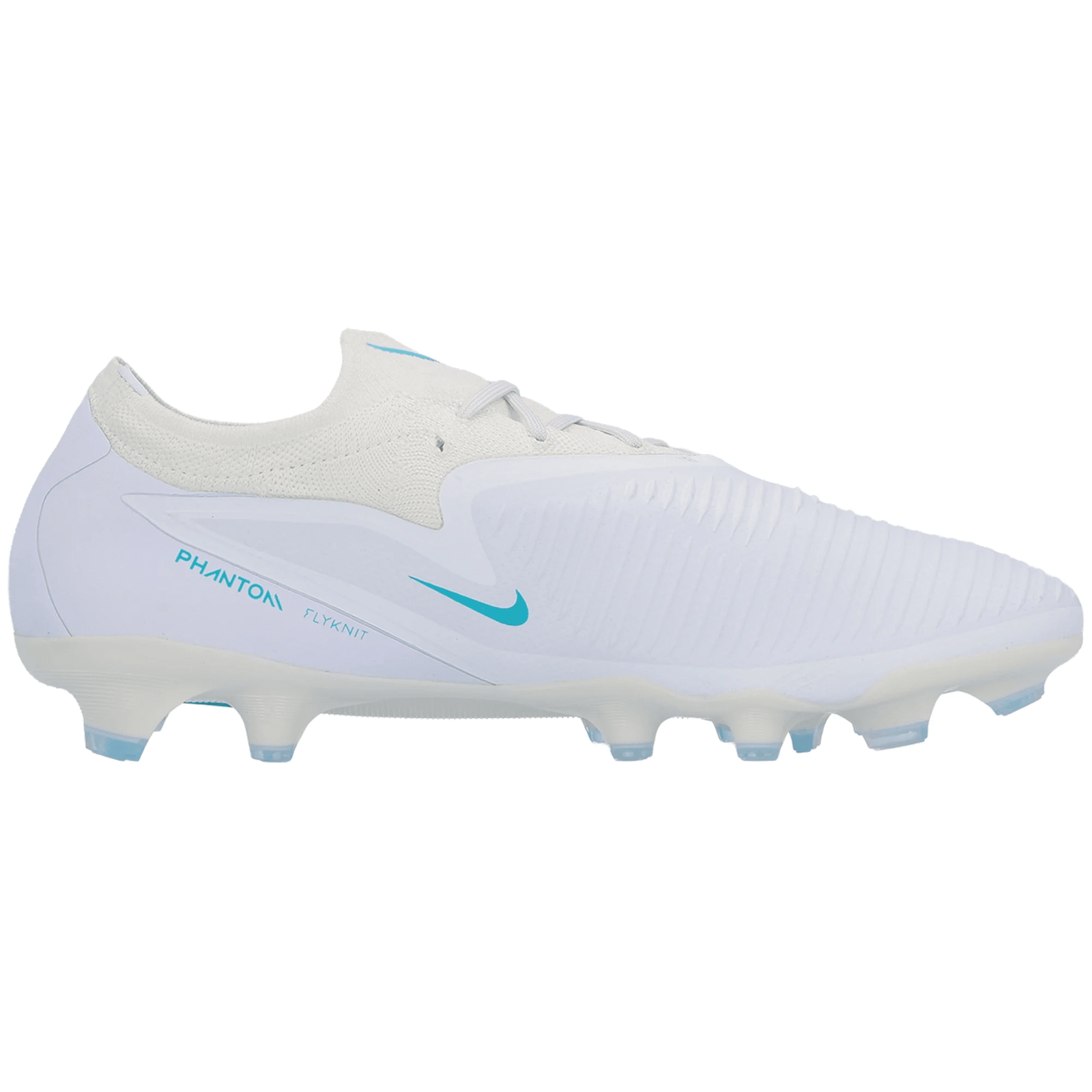 Nike Phantom 6 Low Pro Firm Ground Soccer Cleats (White/Dusty Cactus) | SoccerWearhouse