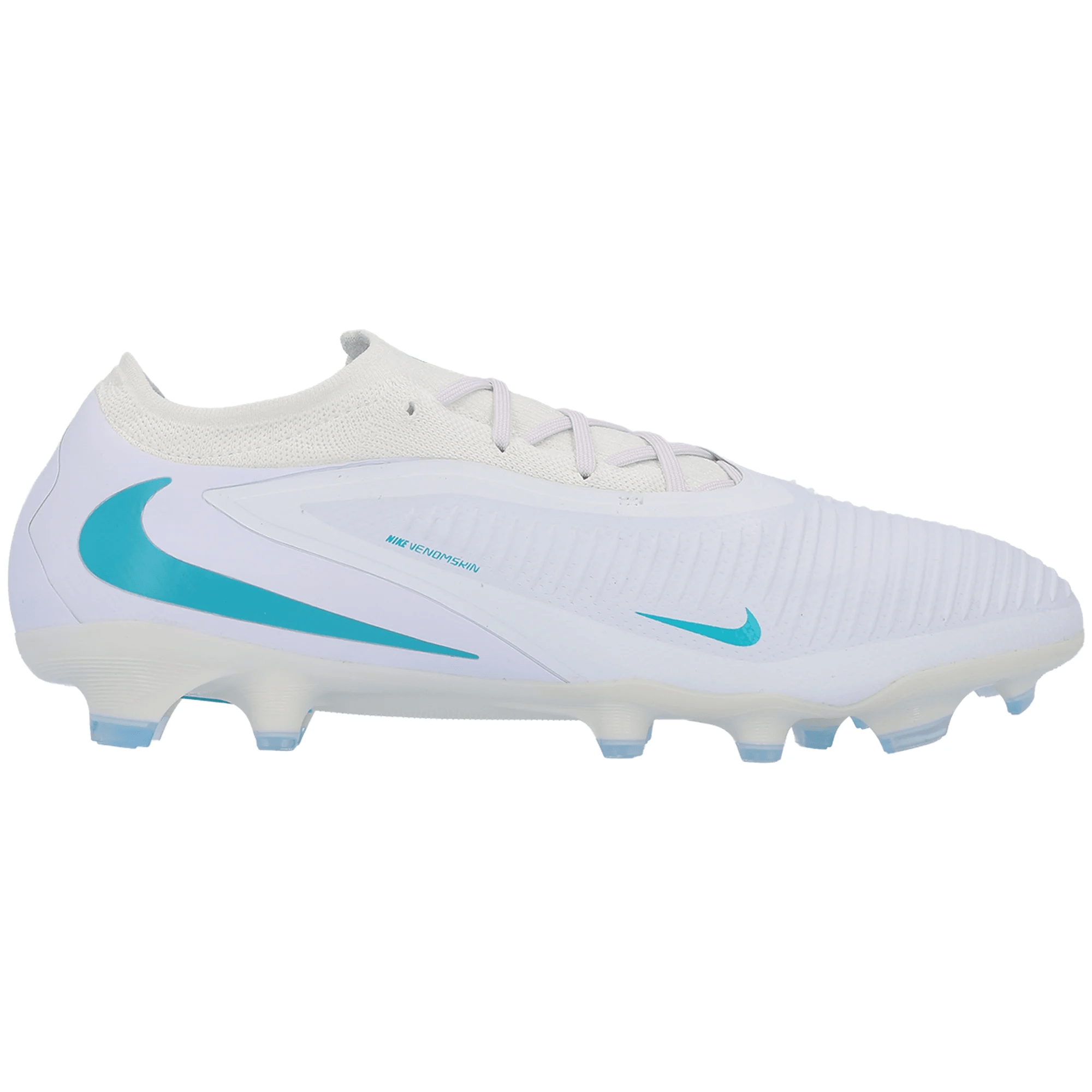 Nike Phantom 6 Low Pro Firm Ground Soccer Cleats (White/Dusty Cactus)