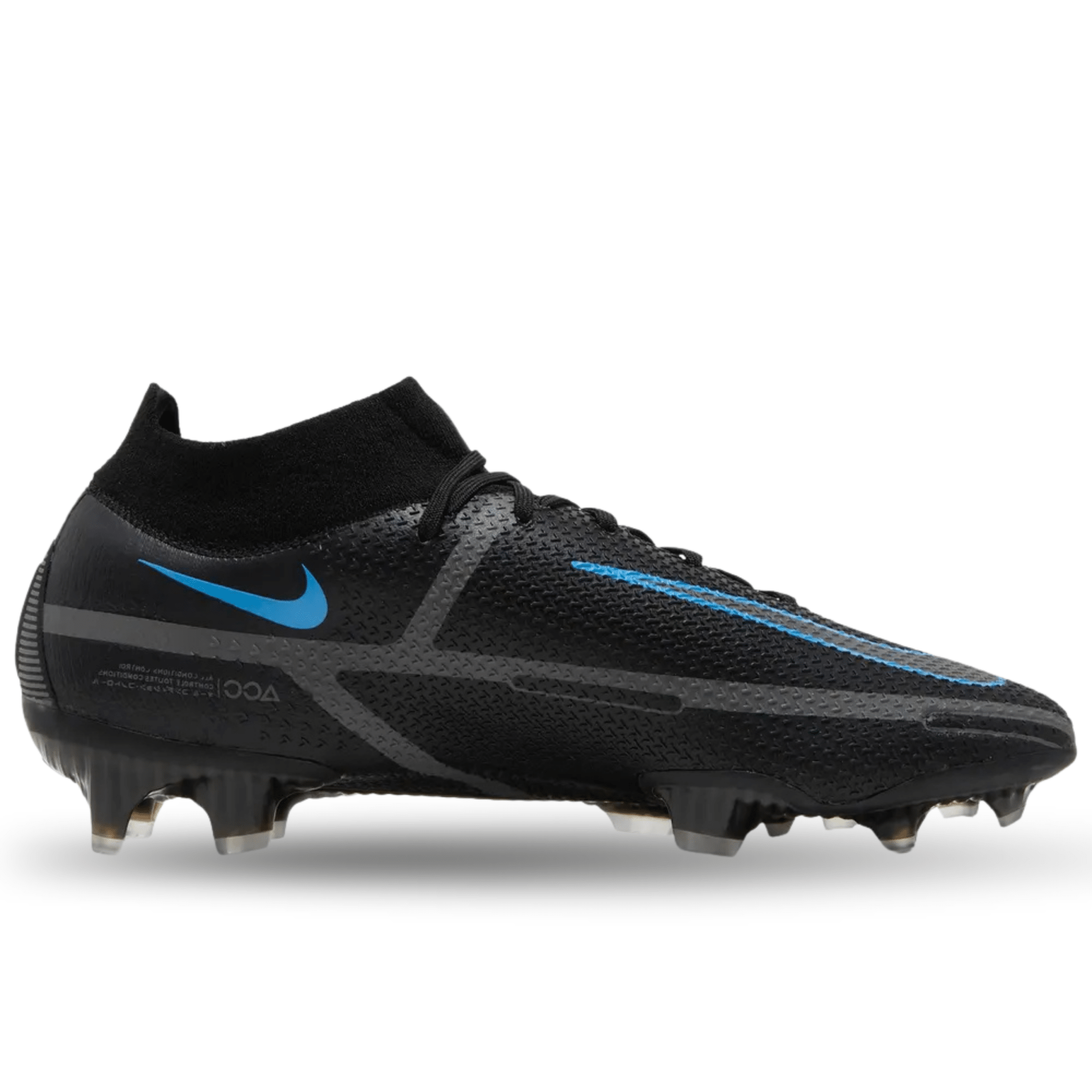 Nike Phantom GT2 Elite DF FG (Black/Iron Grey) Nike Phantom GT2 Elite DF FG (Black/Iron Grey)