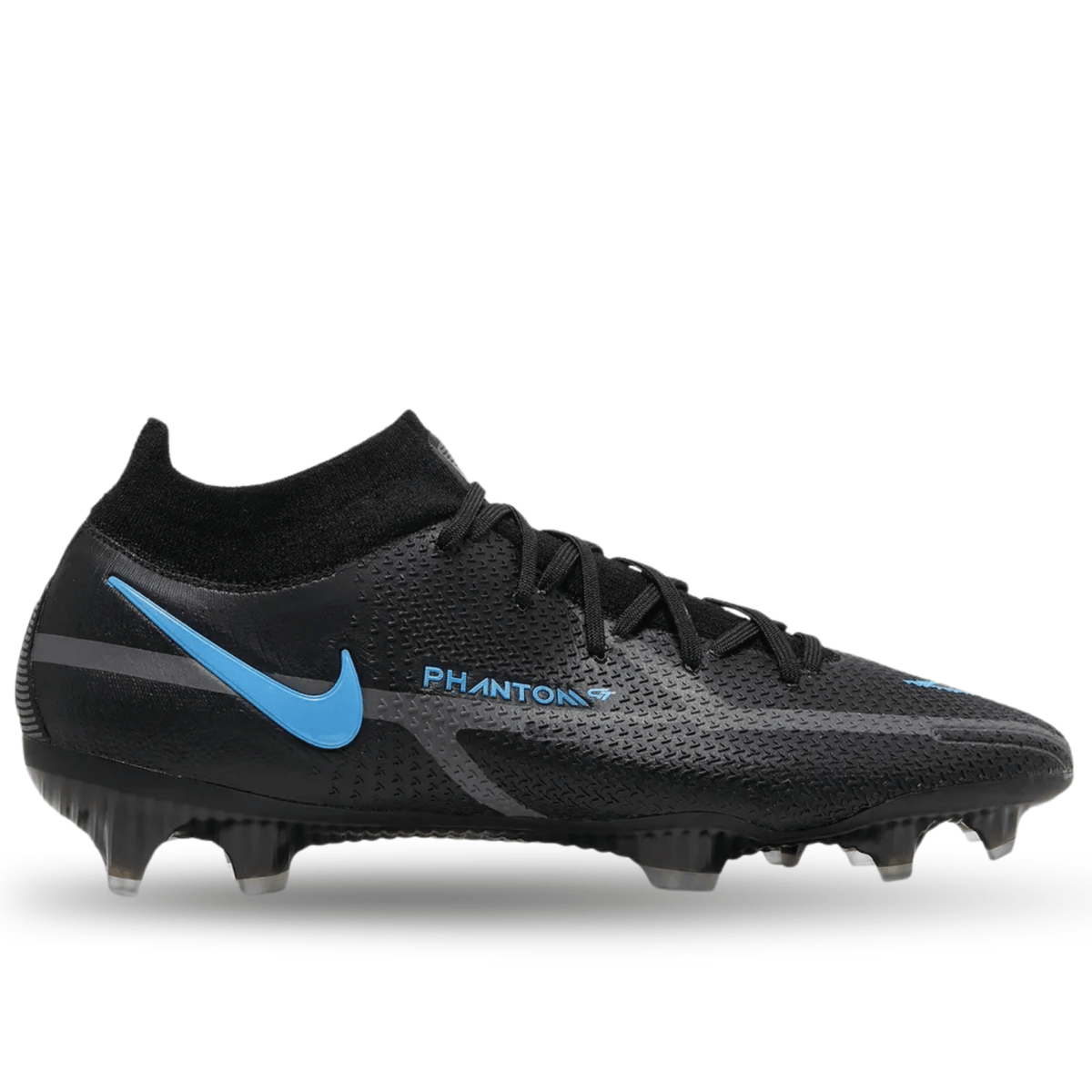 Nike Phantom GT2 Elite DF FG (Black/Iron Grey) | SoccerWearhouse
