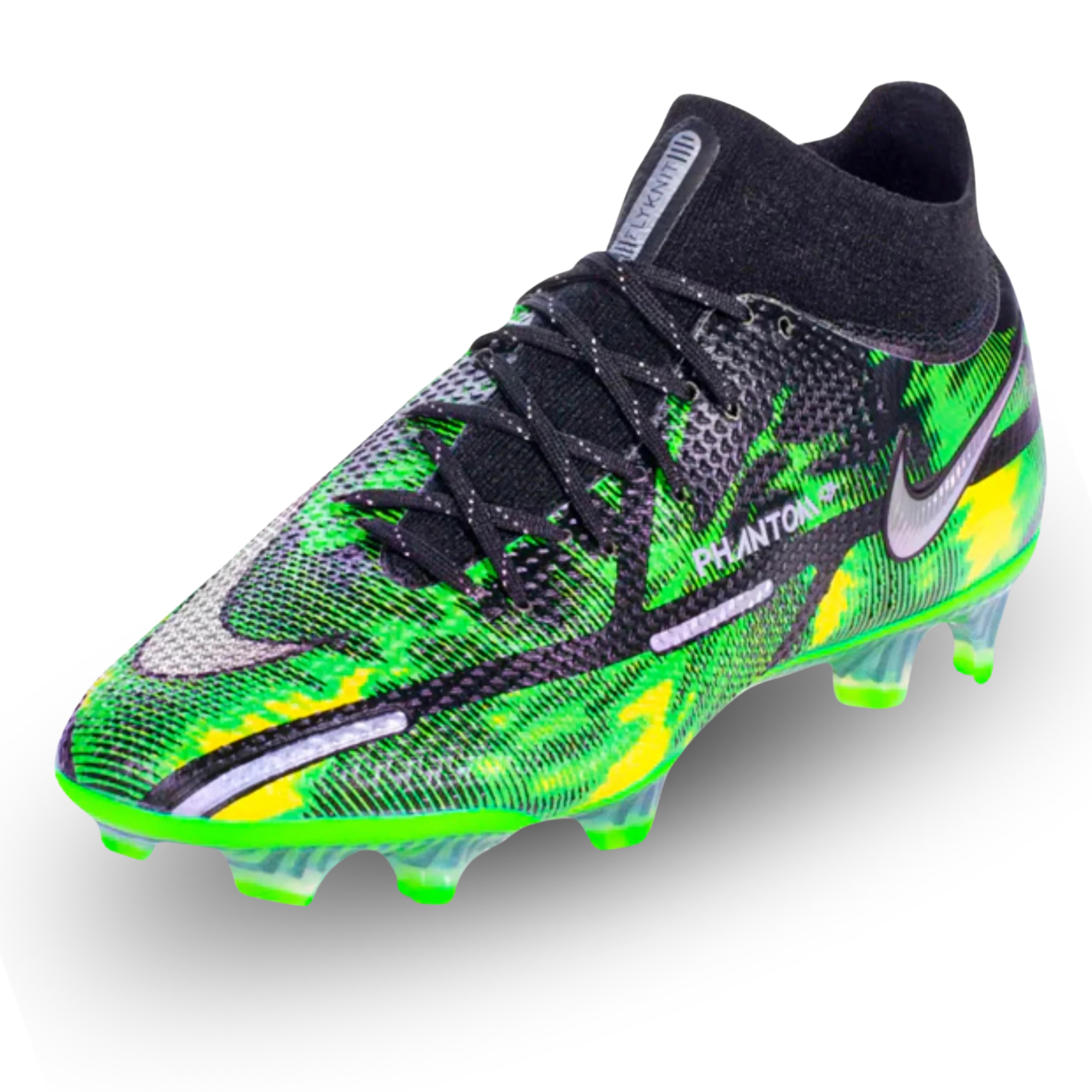 Nike Phantom GT2 Elite DF Shockwave Firm Ground Soccer Cleats (Black/M