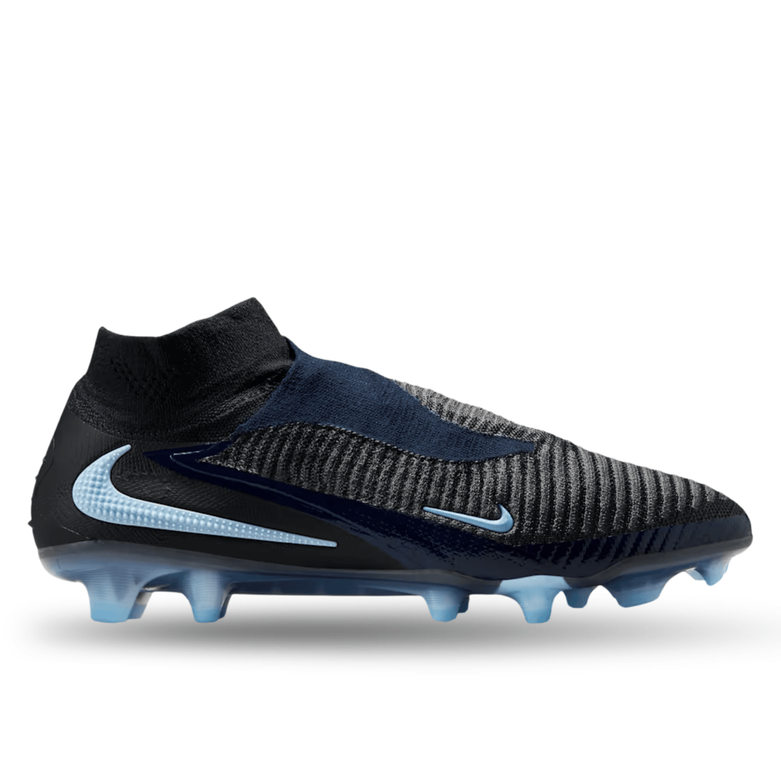 Nike Phantom GX 2 High Elite Firm Ground Soccer Cleats (Black/Black) | SoccerWearhouse