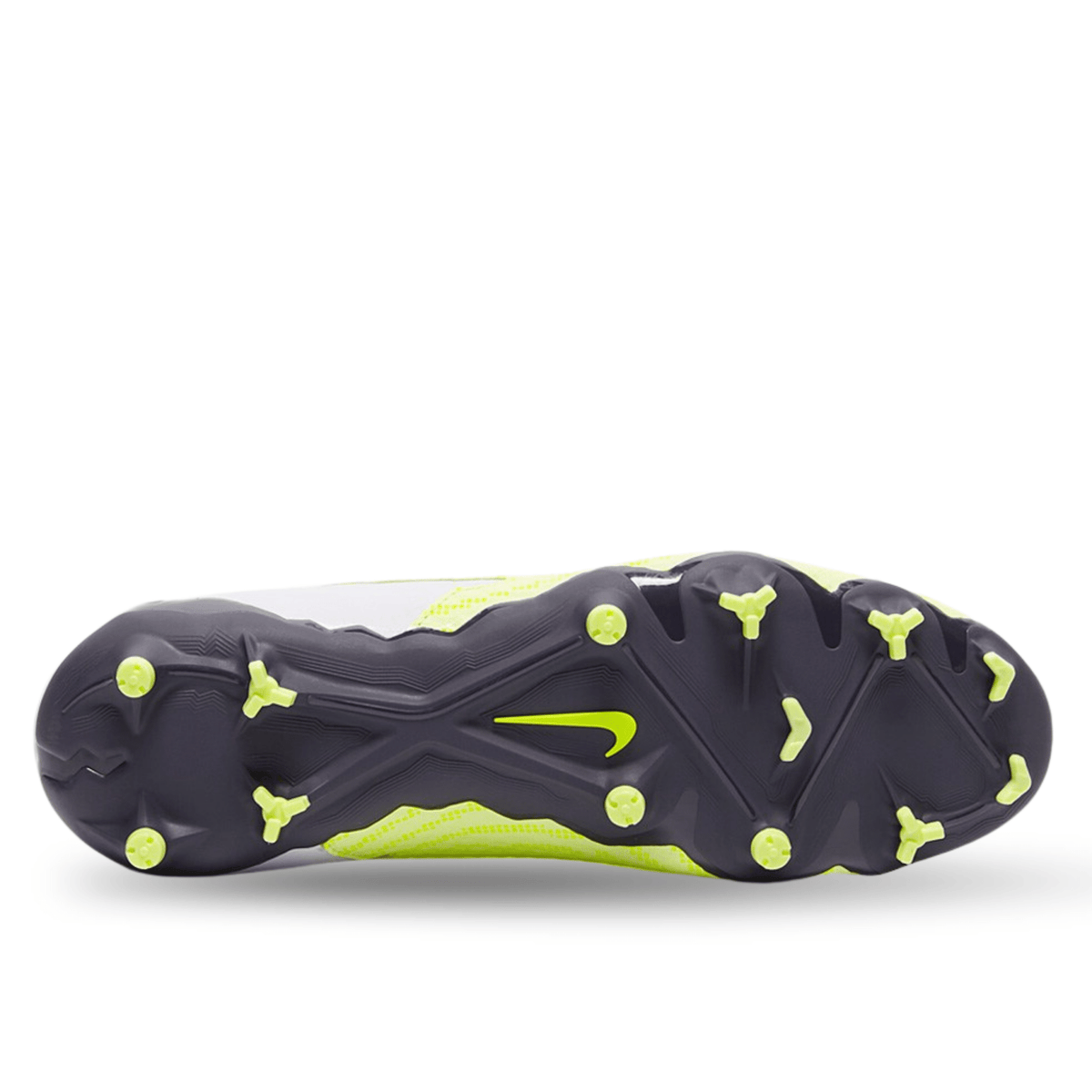 Nike Phantom GX Academy DF FG/MG Soccer Cleats (Barely Volt/Gridiron - Barely Grape) | SoccerWearhouse