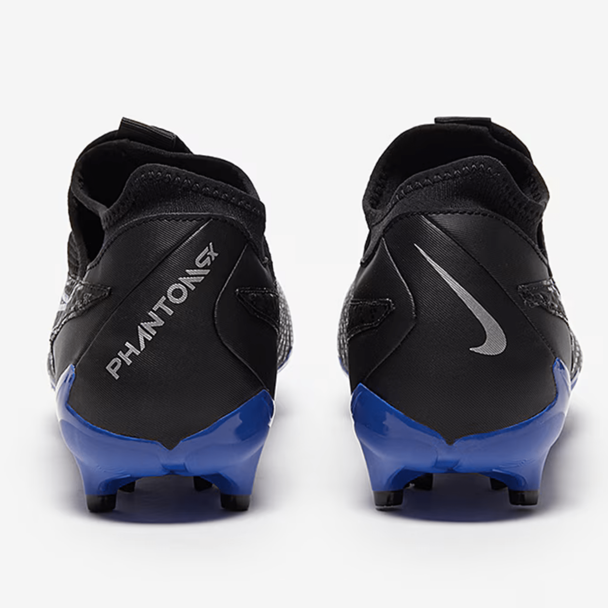 Nike Phantom GX Academy DF FG/MG Soccer Cleats (Black/Chrome-Hyper Roy