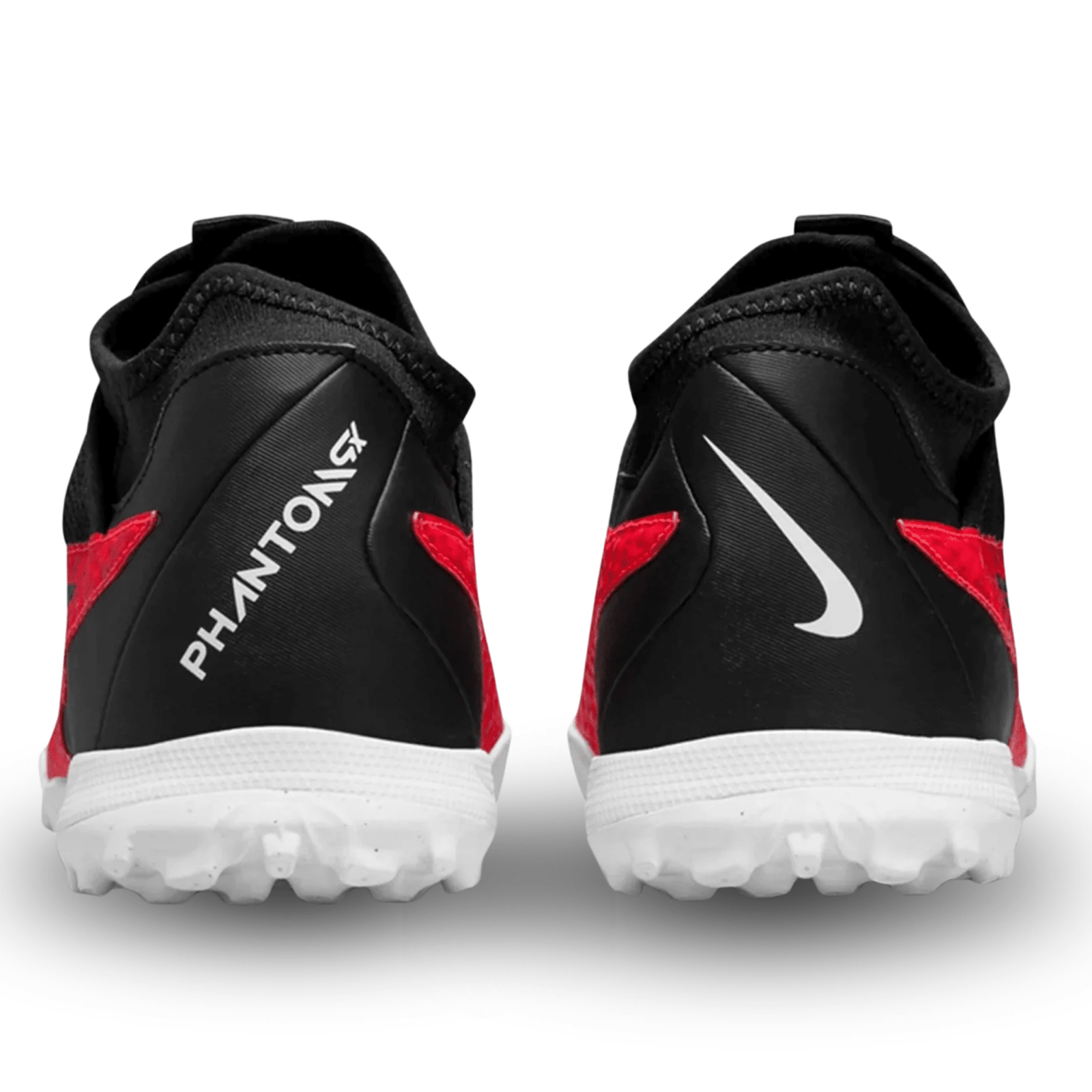 Nike Phantom GX Academy DF Turf Soccer Shoes (Bright Crimson/Black - White) | SoccerWearhouse