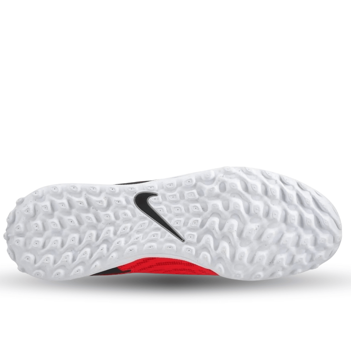 Nike Phantom GX Academy DF Turf Soccer Shoes (Bright Crimson/Black - White) | SoccerWearhouse