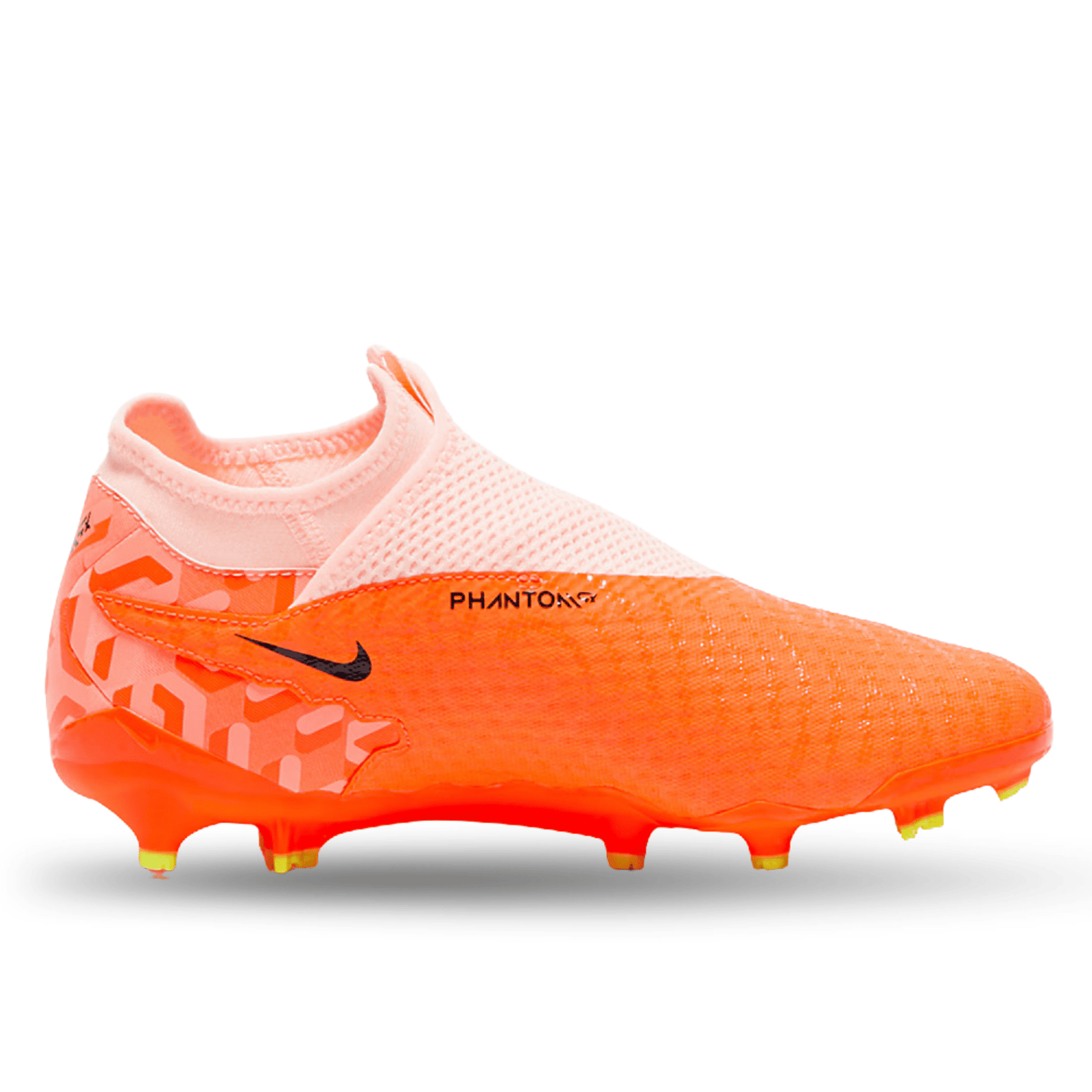 Nike Phantom GX Academy Firm Ground Soccer Cleats (Guava Ice/Black) | SoccerWearhouse