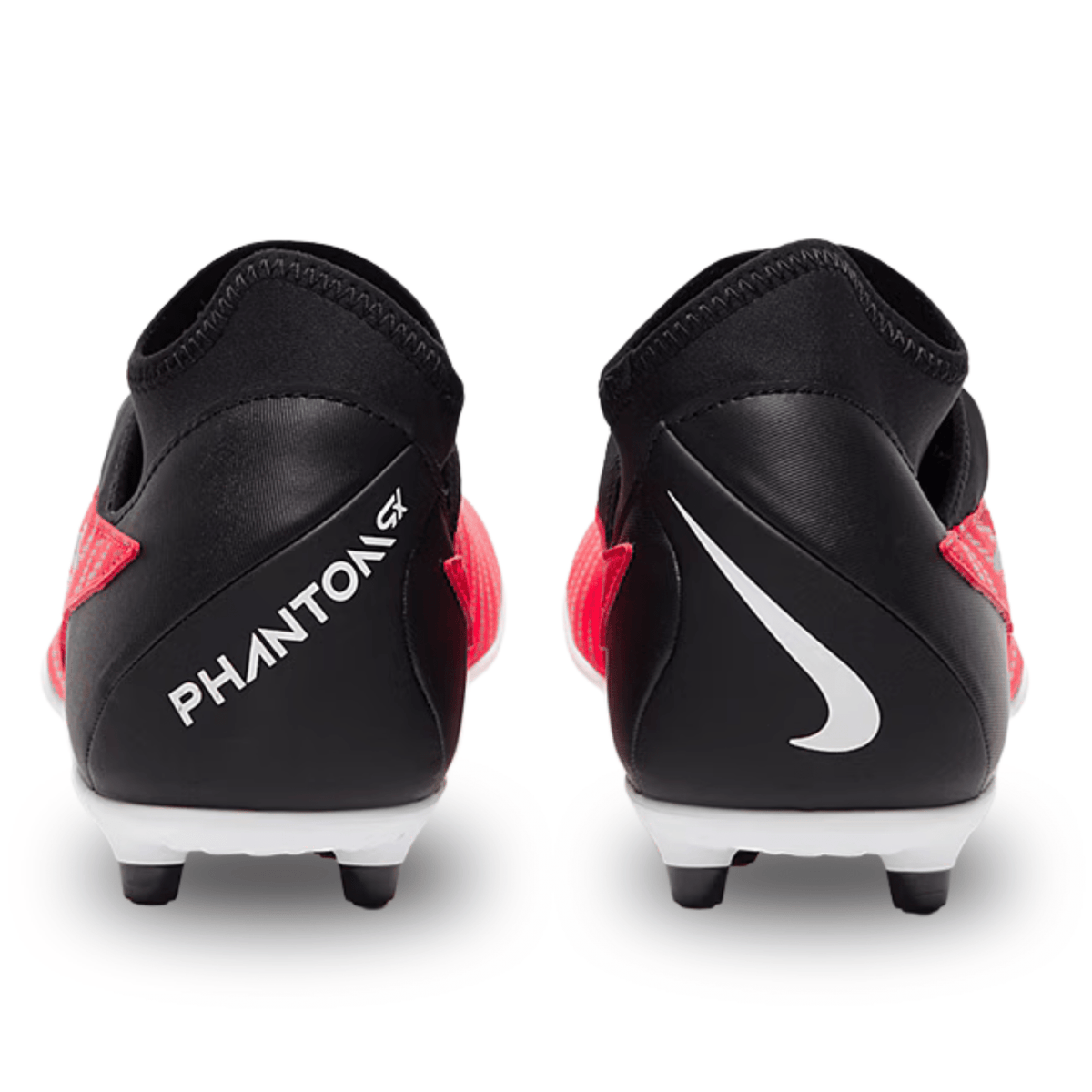 Nike Phantom GX Club DF FG/MG Soccer Cleats (Bright Crimson/Black) | SoccerWearhouse