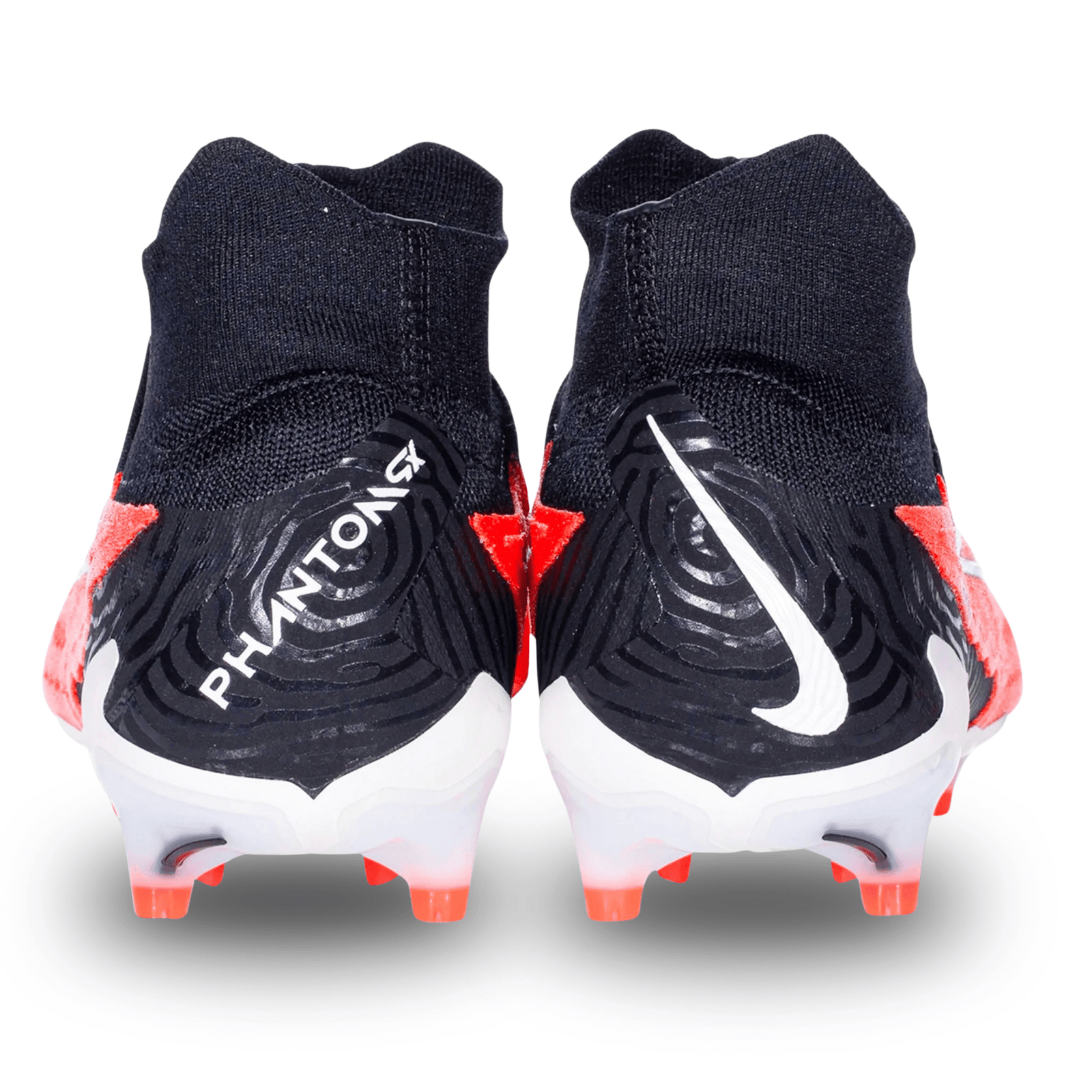 Nike Phantom GX Elite DF Firm Ground Soccer Cleats (Bright Crimson/Black) | SoccerWearhouse