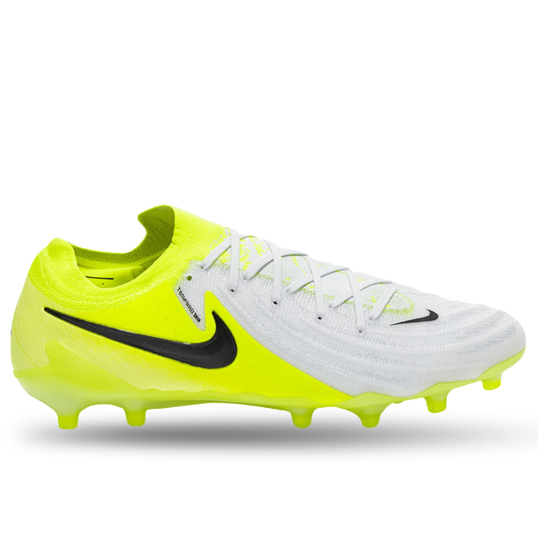 Nike Phantom GX II Elite AG-Pro Soccer Cleats (Metallic Silver/Black-V Nike Phantom GX II Elite AG-Pro Soccer Cleats (Metallic Silver/Black-V